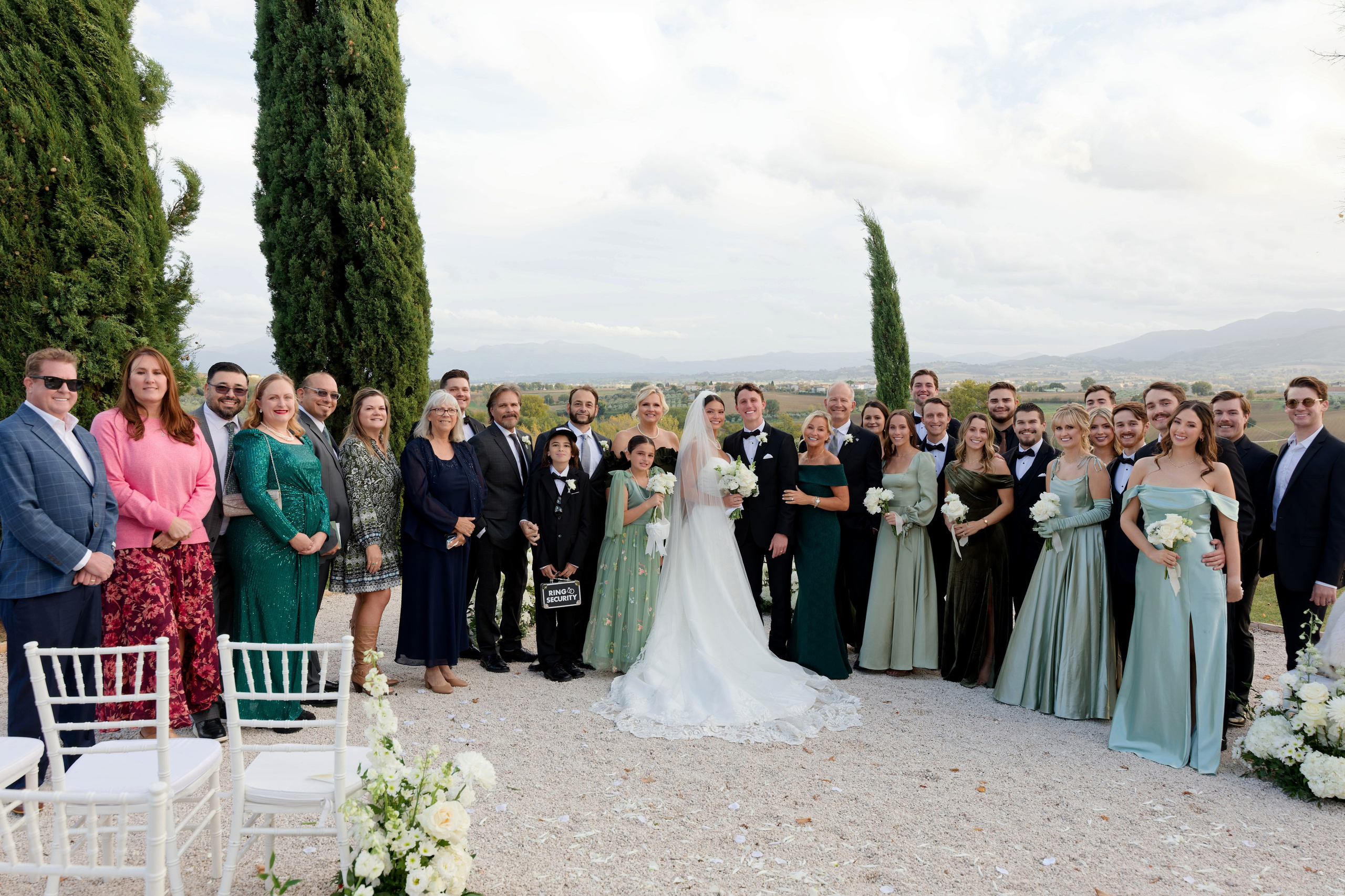 Wedding at Fonte Sala, Umbria