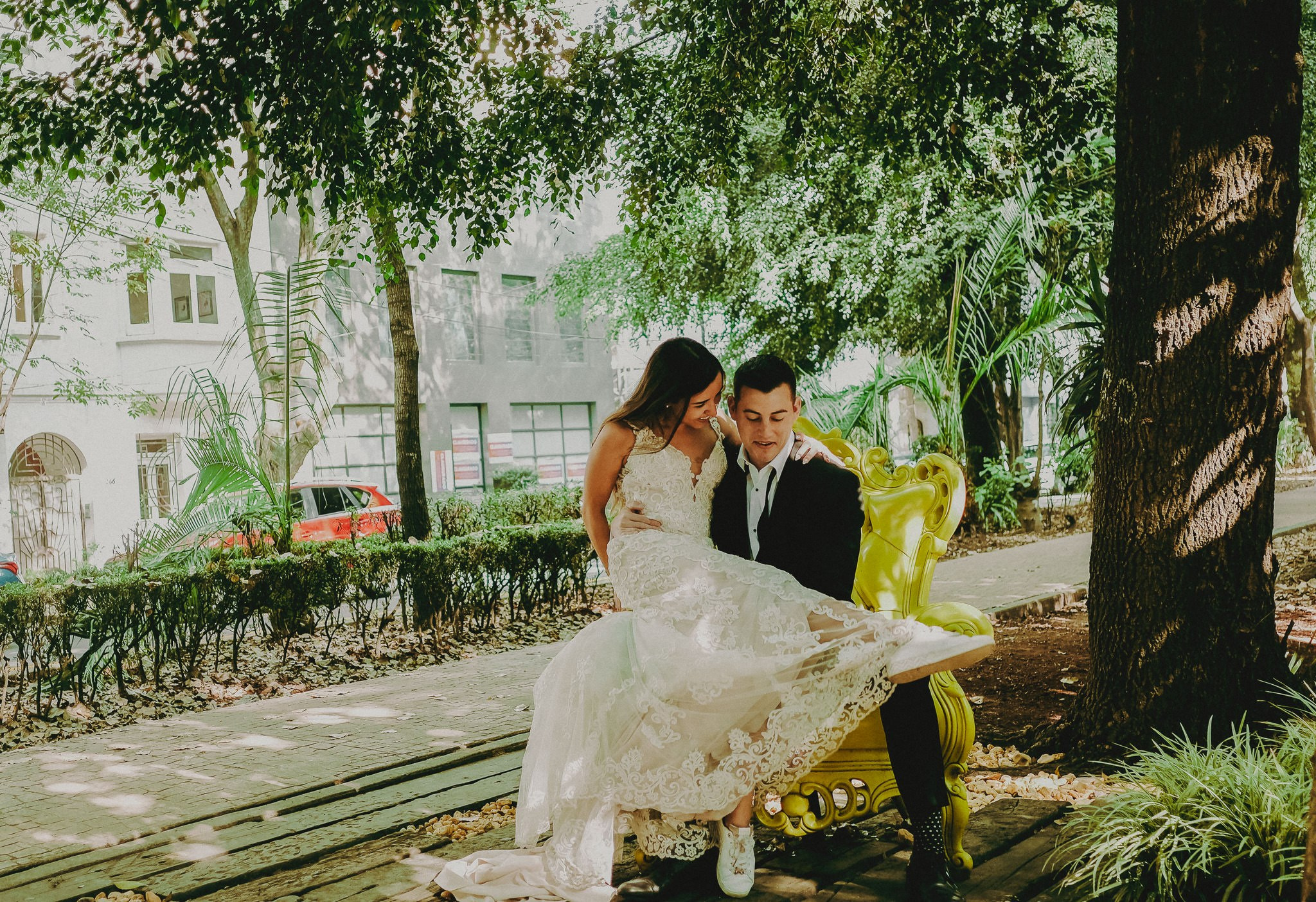 Val & Chris. Wedding and family photographer in Mexico City