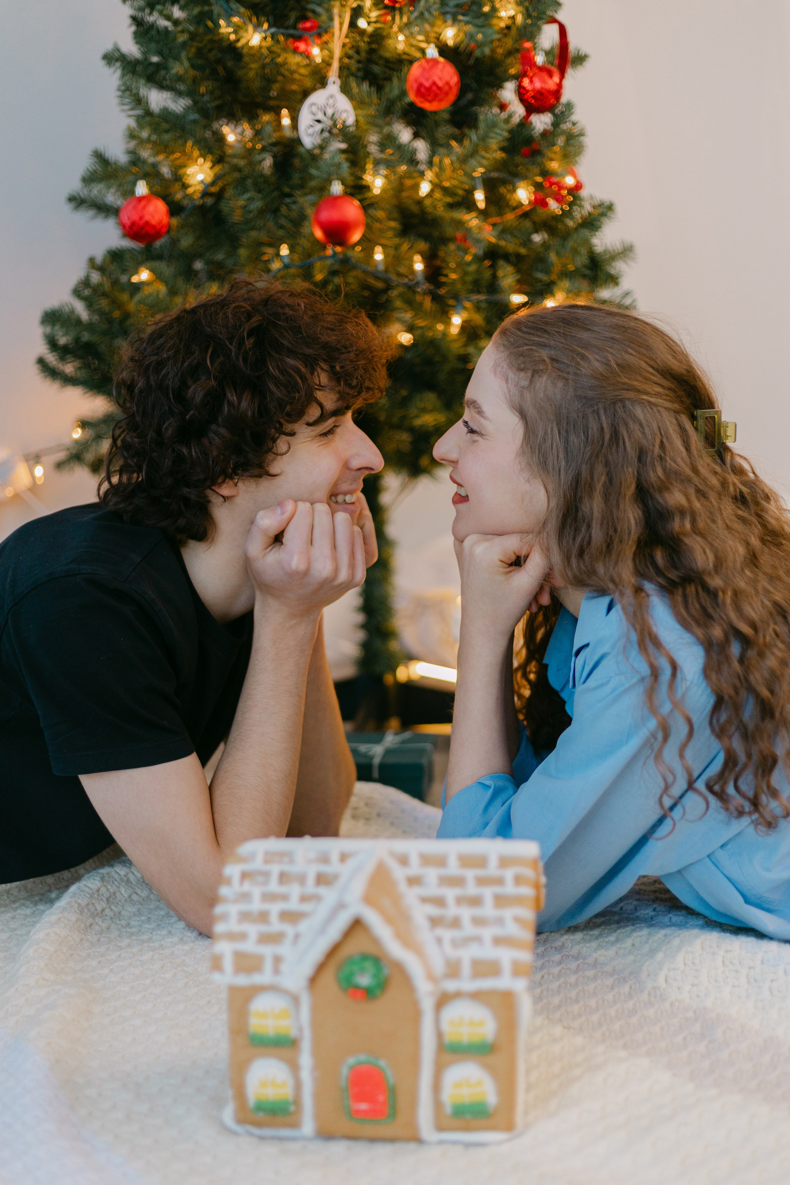 Christmas magic together. Home