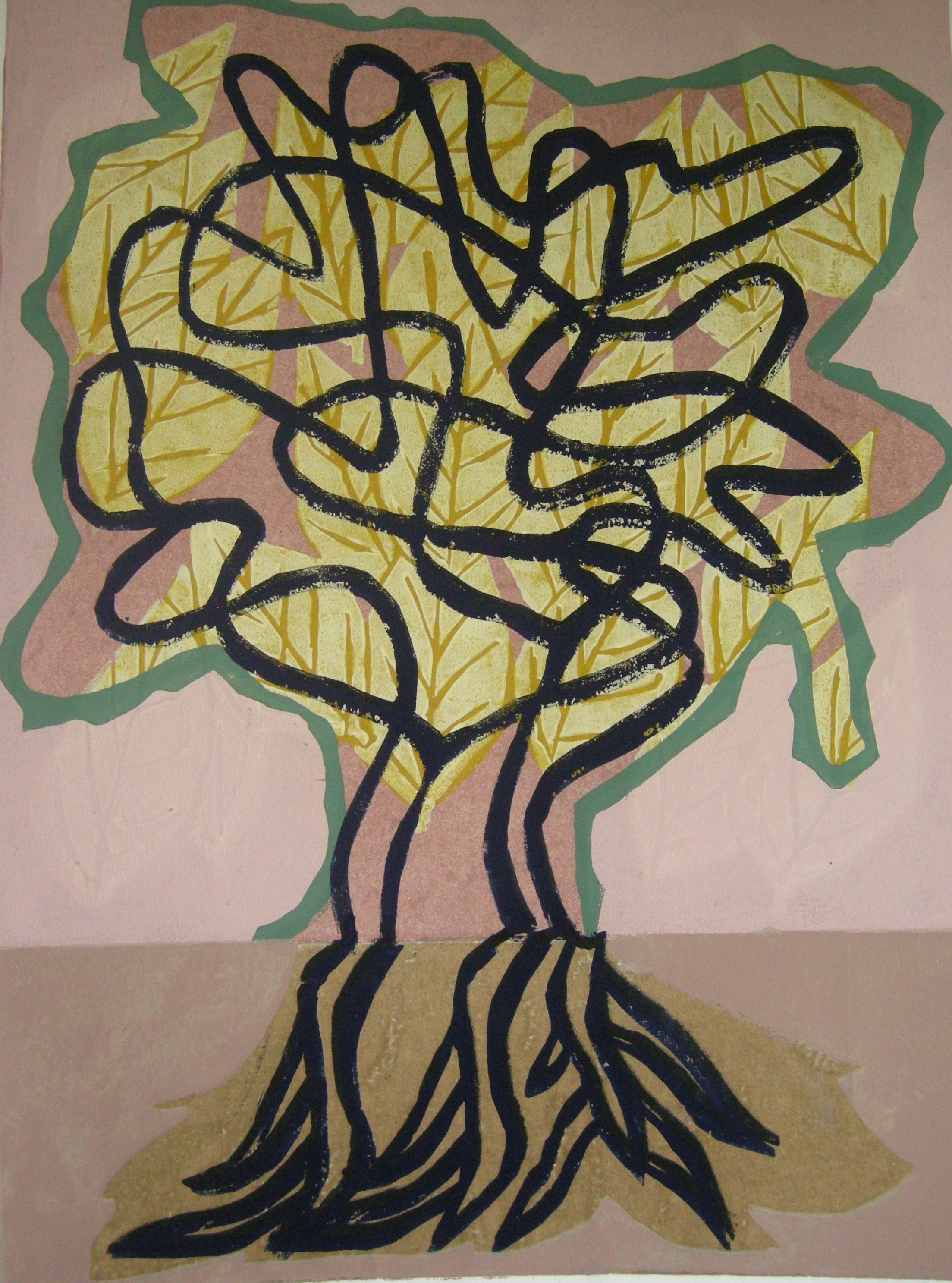 Dschungel 2016 - 40x50