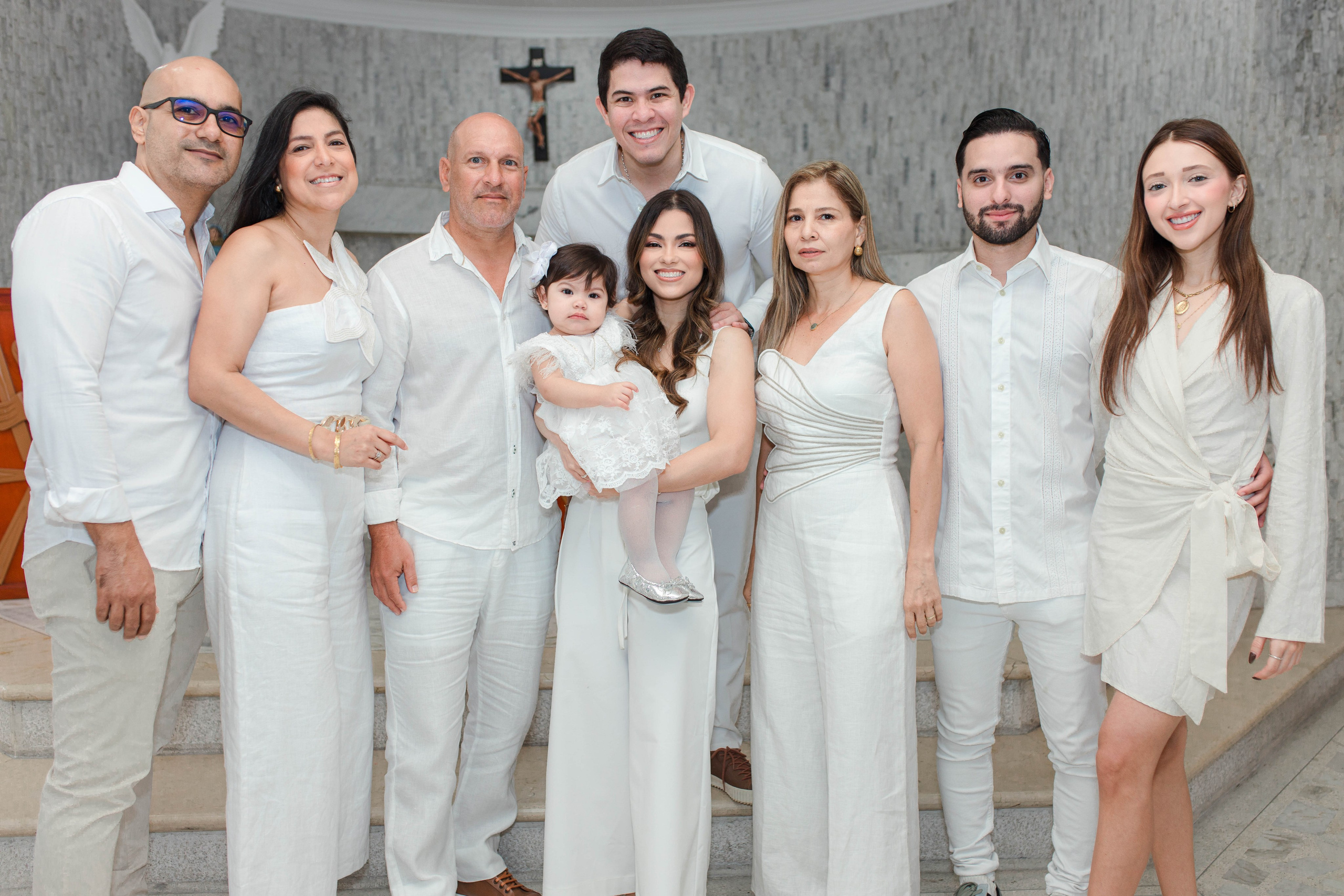Aleia´s Baptism. Rose Miranda - Fotógrafa de niños y familias en Barranquilla