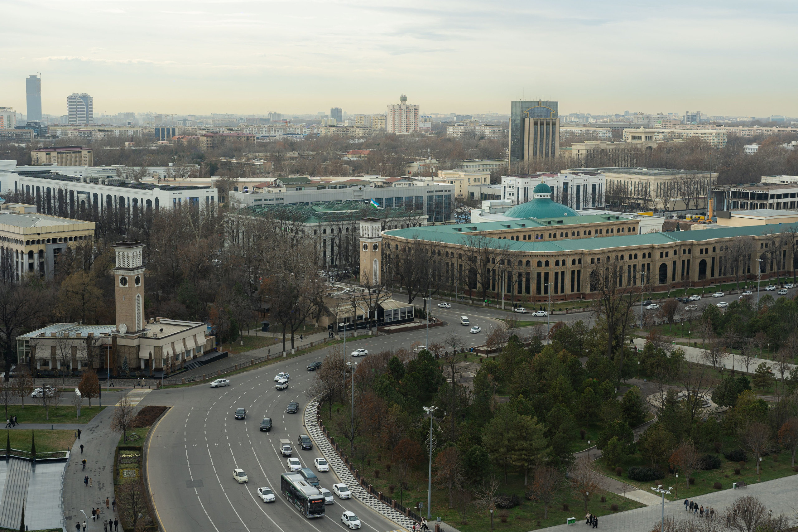 Смог в Ташкенте или Взгляд на город с высоты птичьего полета. Георгий Намазов | Фотограф в Ташкенте