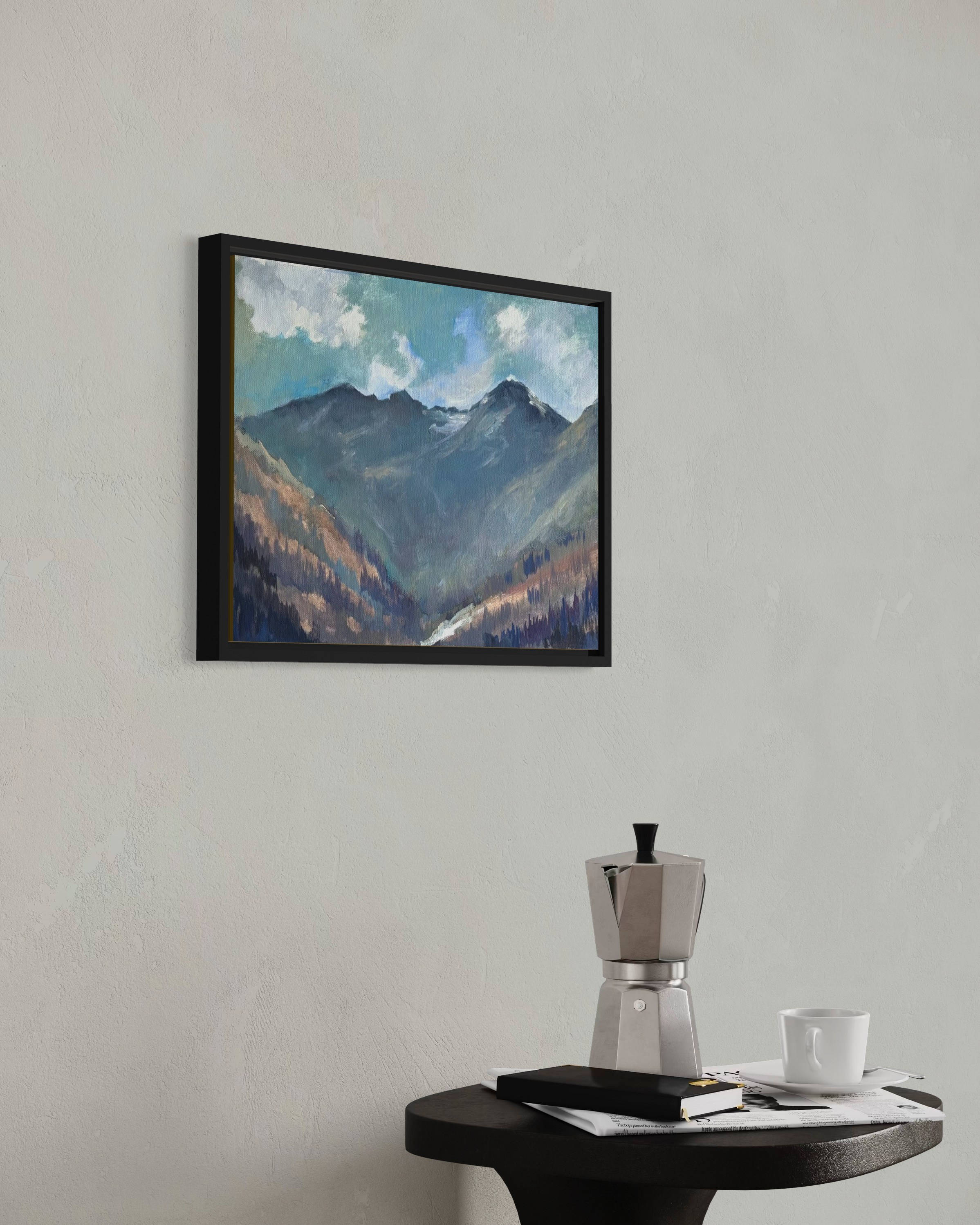 «Shadows of the Peaks». Художник живописец Савелова Ольга