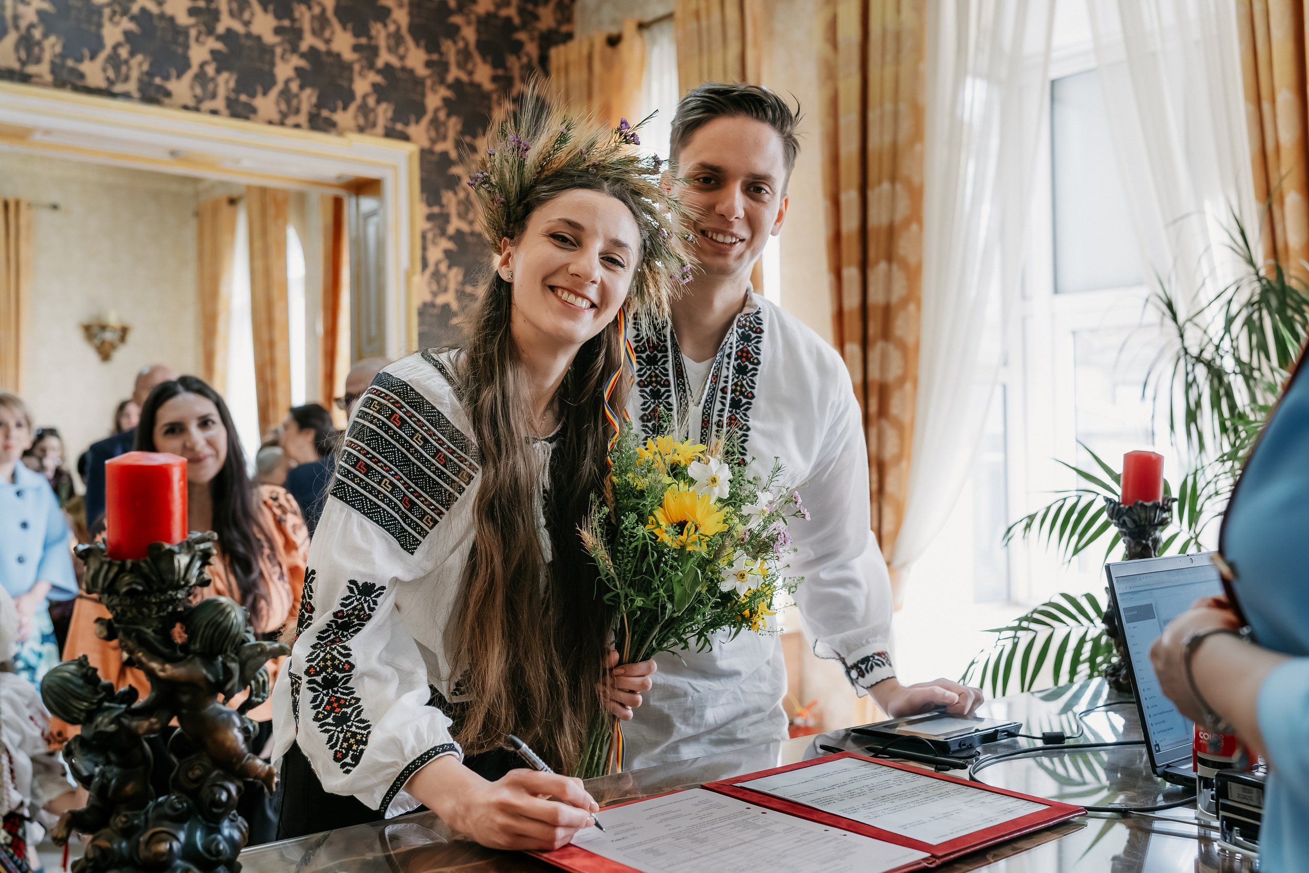 Alina & Ștefan | Cununie civilă. Dara Lens