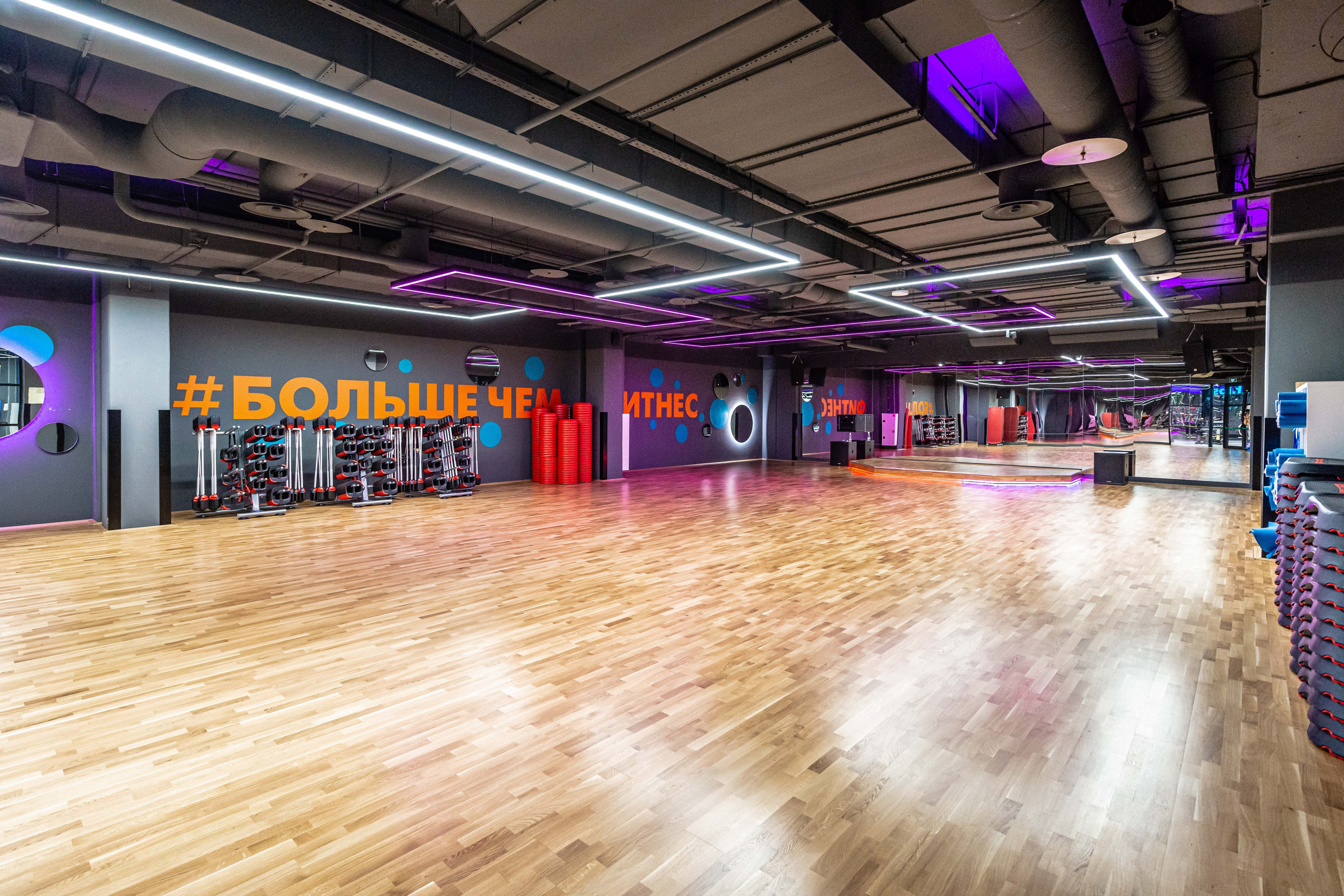 Фитнес-клуб DDX Fitness в Ростокино. PHOTOGRAPHER QUINTANA ROO