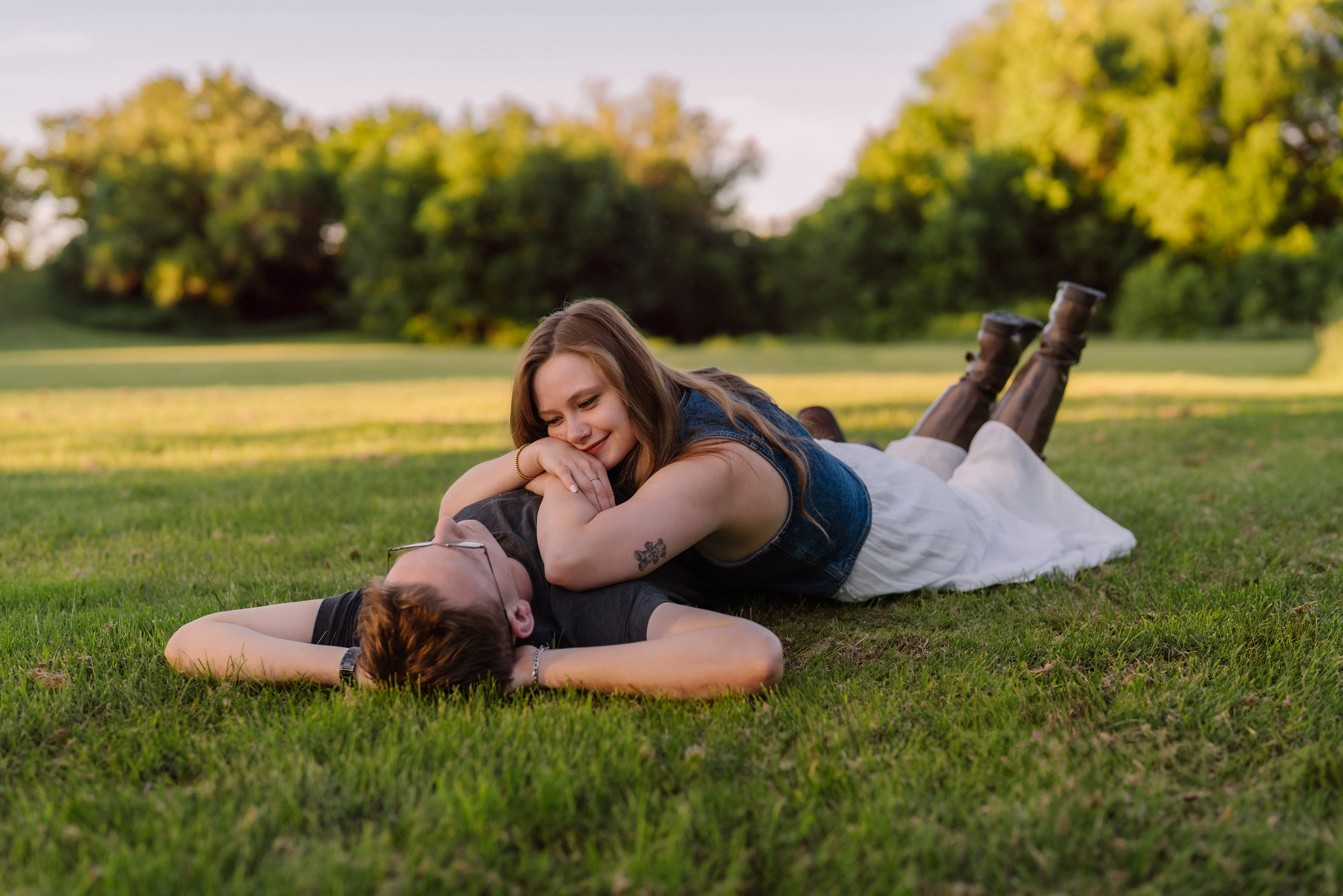 Romance in the park. Photographer Viktoriia Skavronskaya