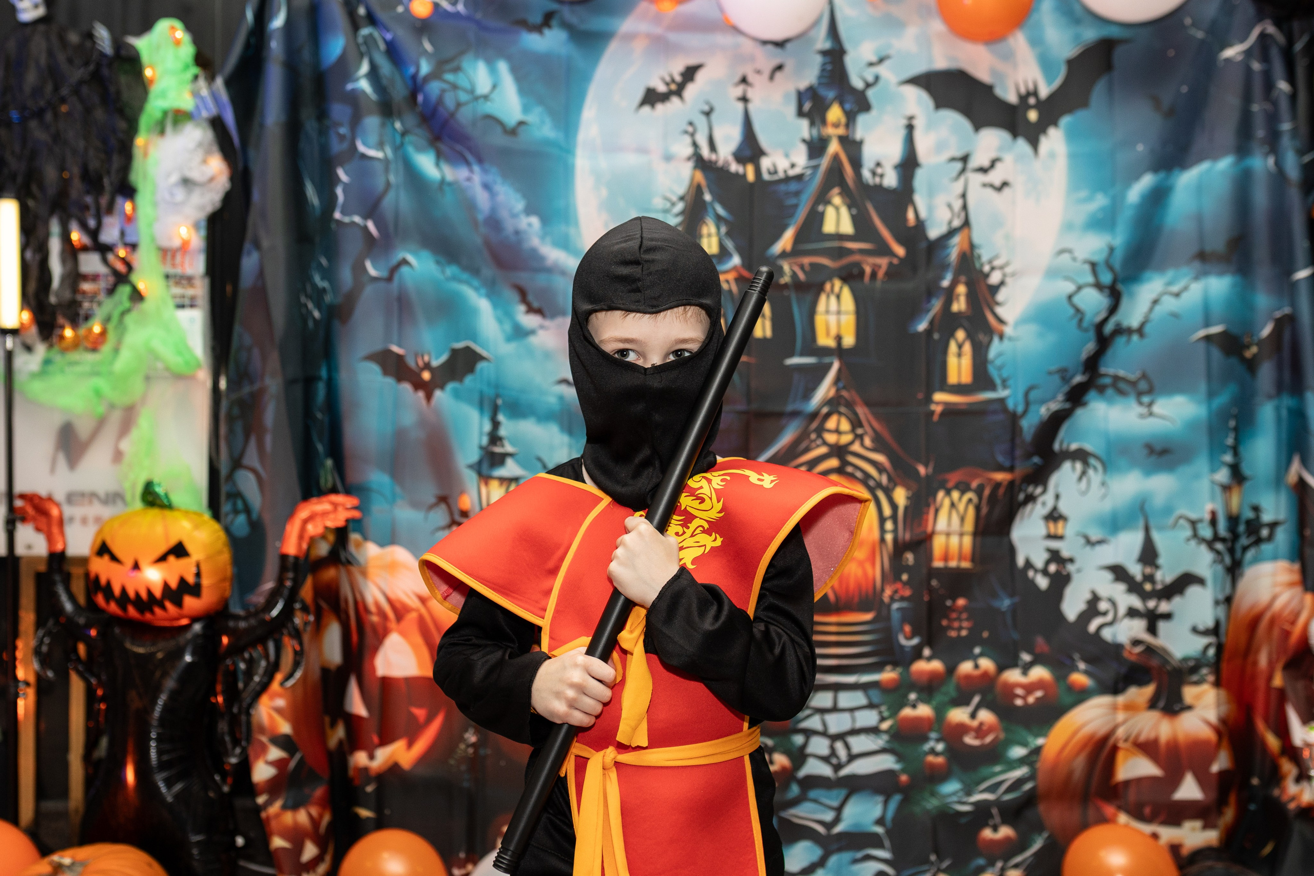 Leo dance studio Helloween 2025. Семейный и детский фотограф в Варшаве Мила Бобровская