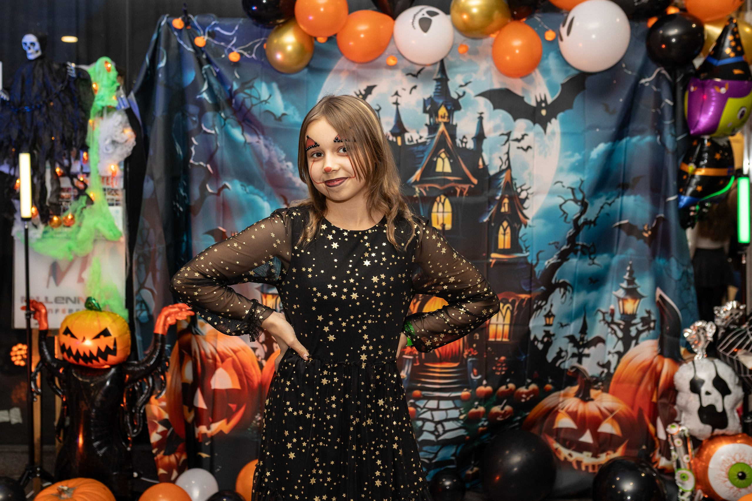Leo dance studio Helloween 2025. Семейный и детский фотограф в Варшаве Мила Бобровская