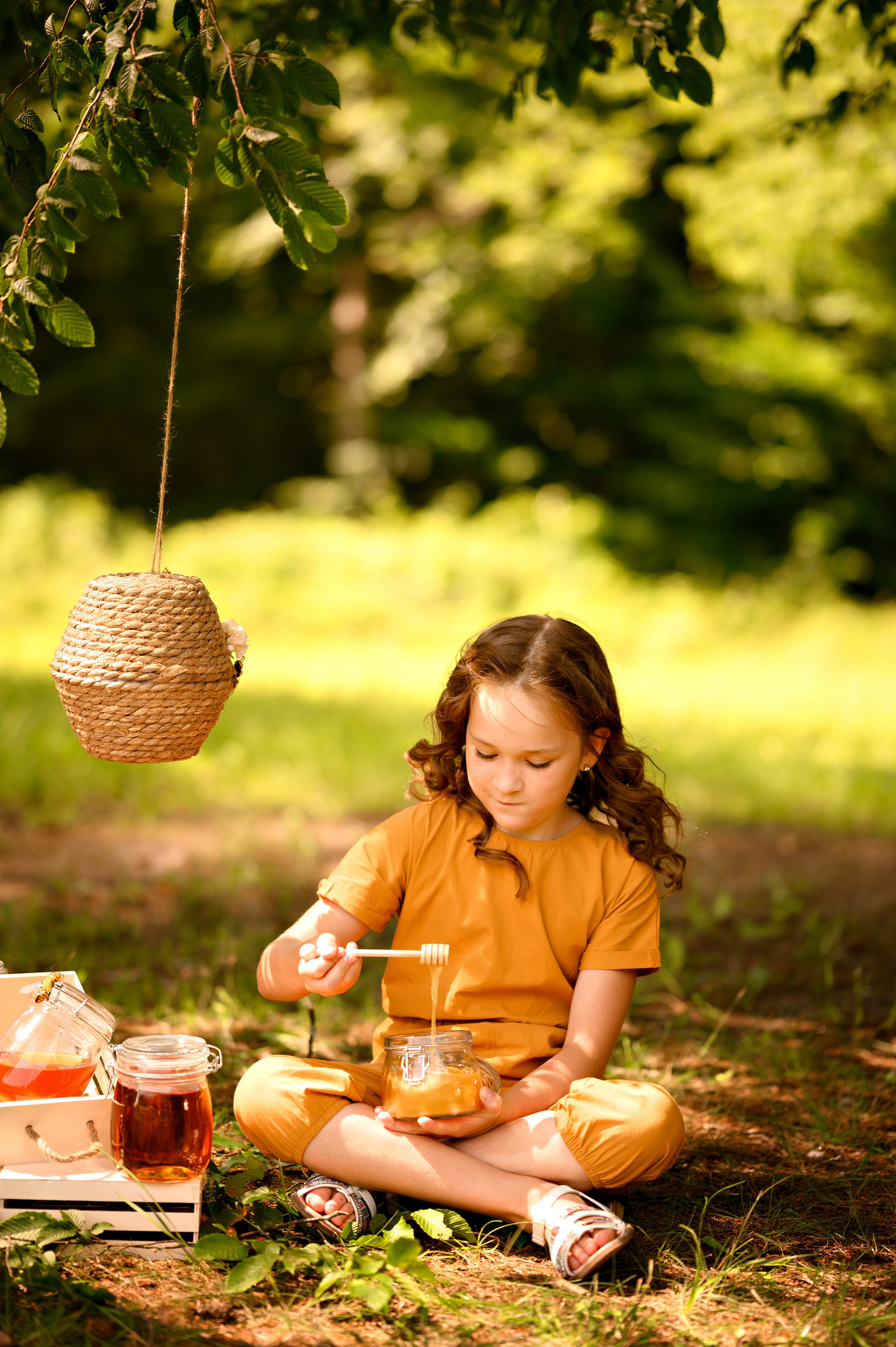 Sommer-Fotoprojekt „Bienen“. Kinder- & Familienfotograf in Gaildorf und Umgebung Valentina Vogel