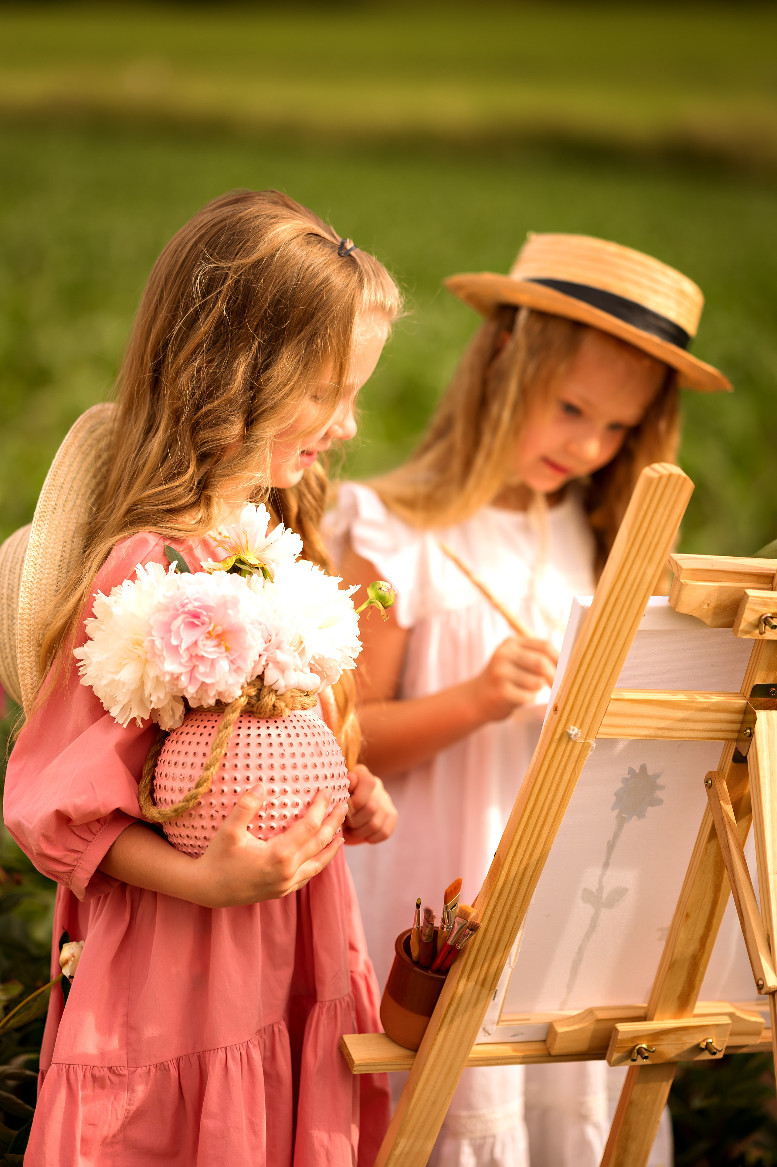 Schneeweißchen und Rosenrot. Kinder- & Familienfotograf in Gaildorf und Umgebung Valentina Vogel
