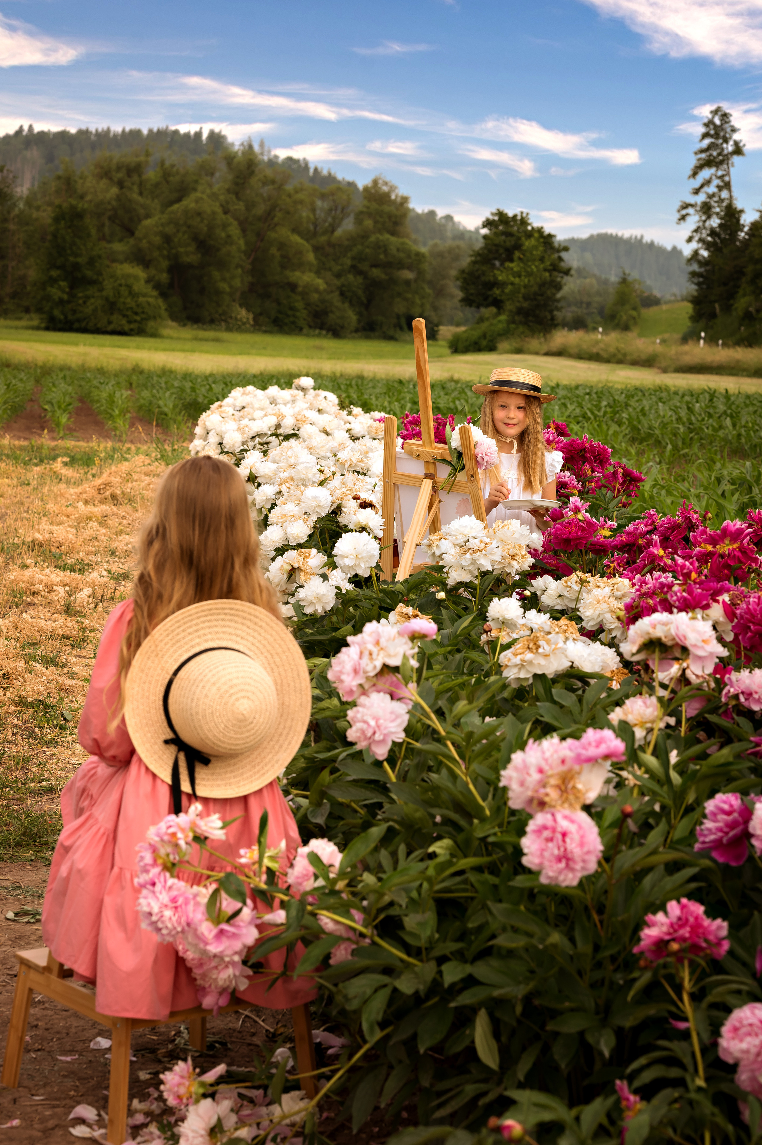 Schneeweißchen und Rosenrot. Kinder- & Familienfotograf in Gaildorf und Umgebung Valentina Vogel