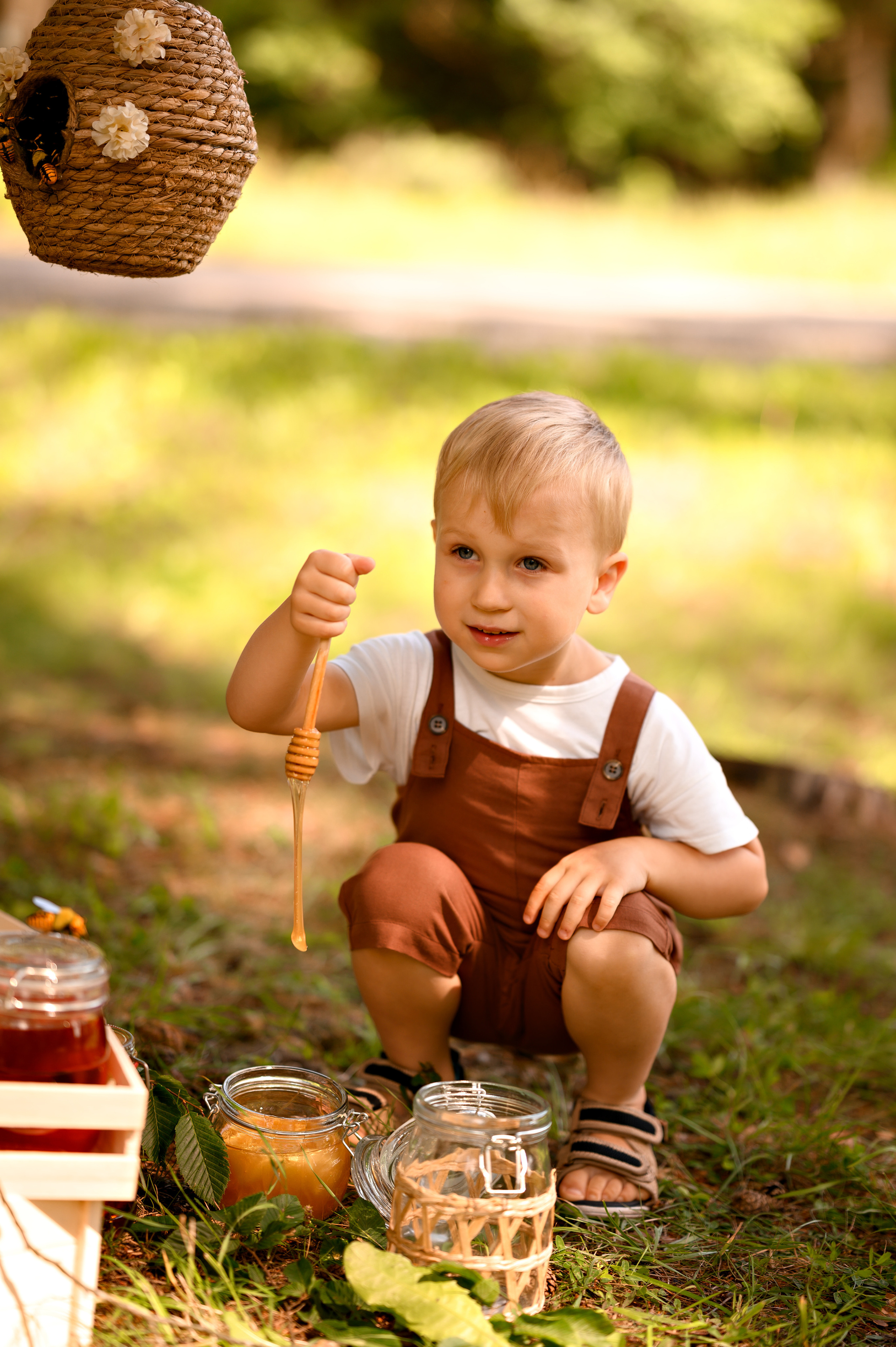 Sommer-Fotoprojekt „Bienen“. Kinder- & Familienfotograf in Gaildorf und Umgebung Valentina Vogel