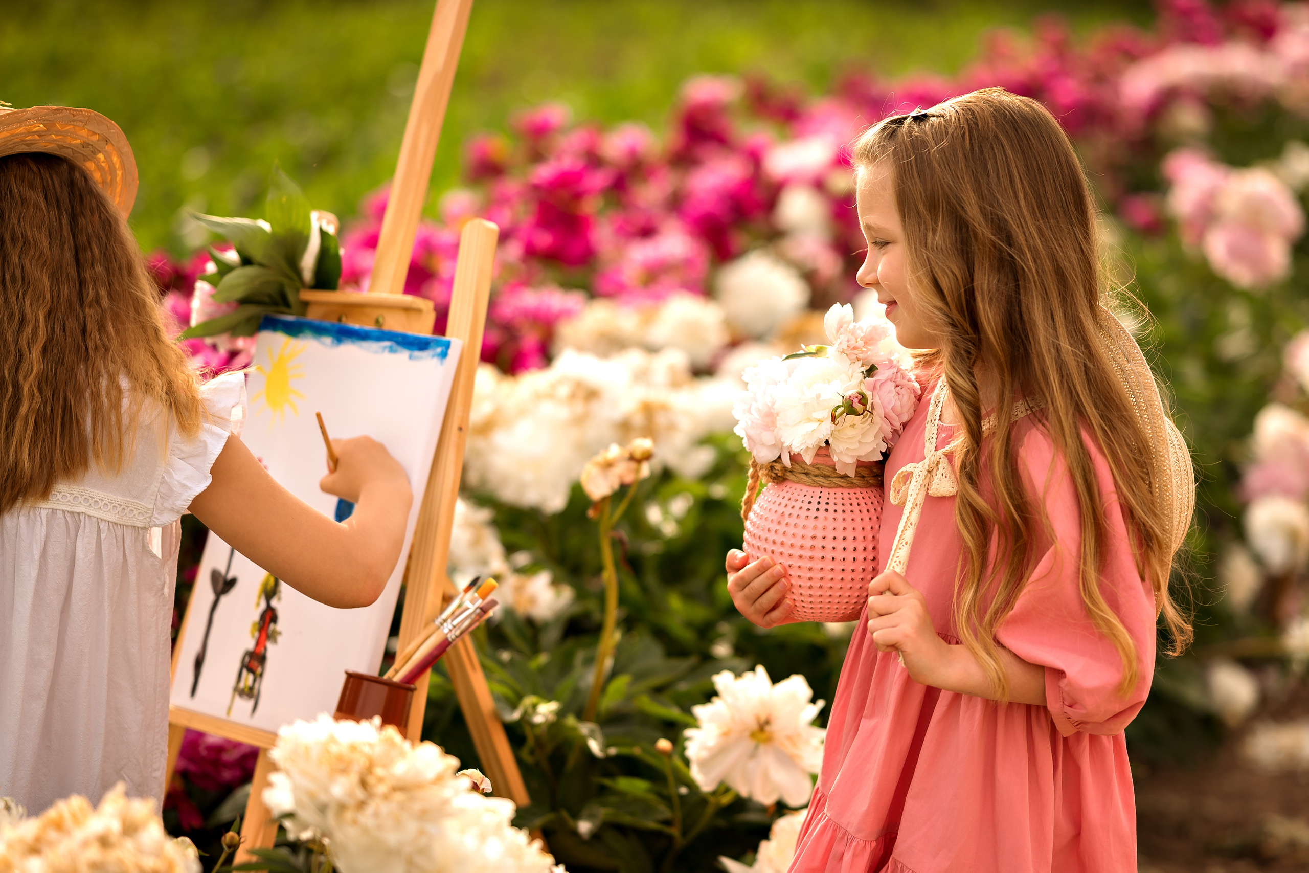 Schneeweißchen und Rosenrot. Kinder- & Familienfotograf in Gaildorf und Umgebung Valentina Vogel