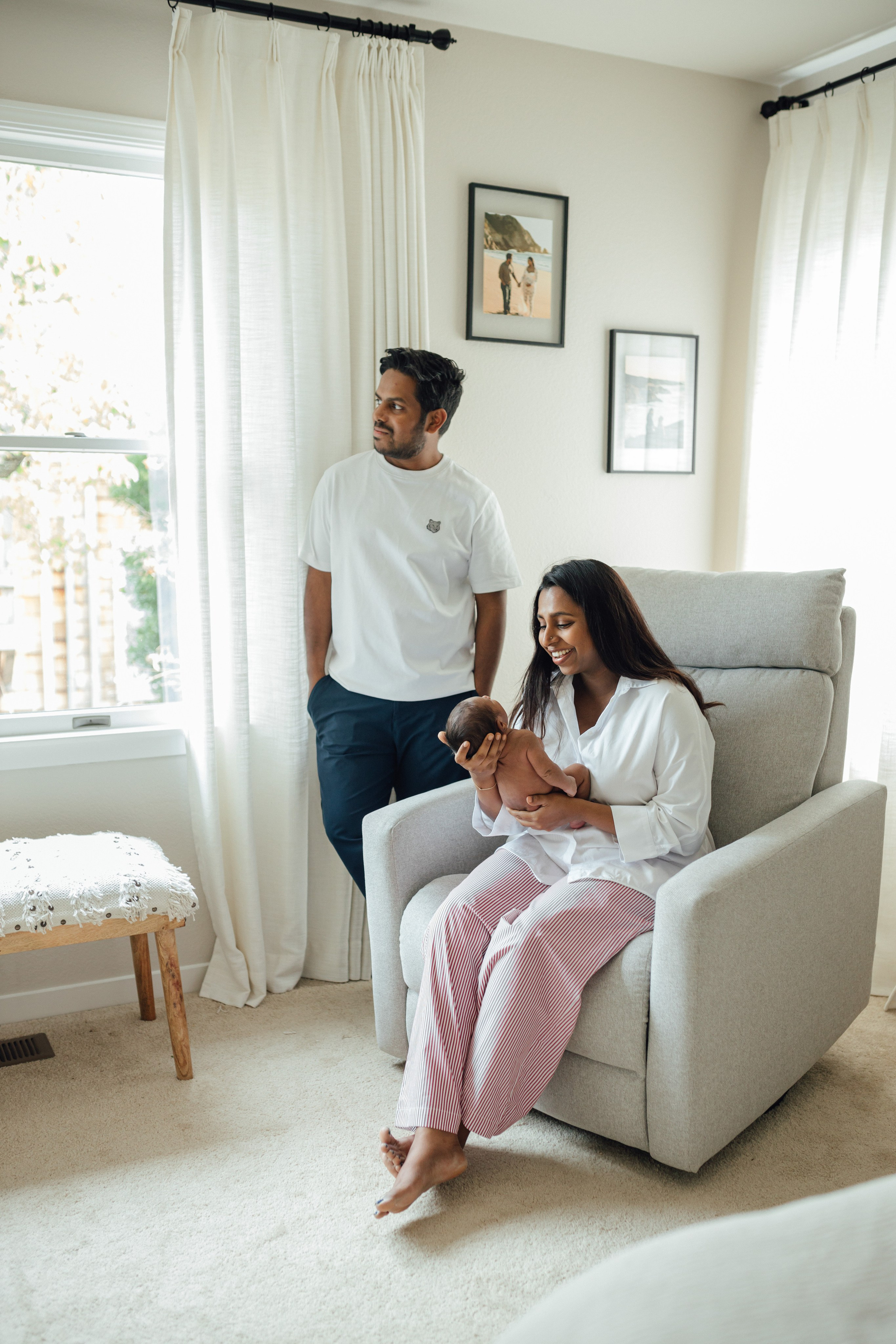 First Days Together. Maternity, newborn photographer in the Bay Area|Iryna Rakivnenko