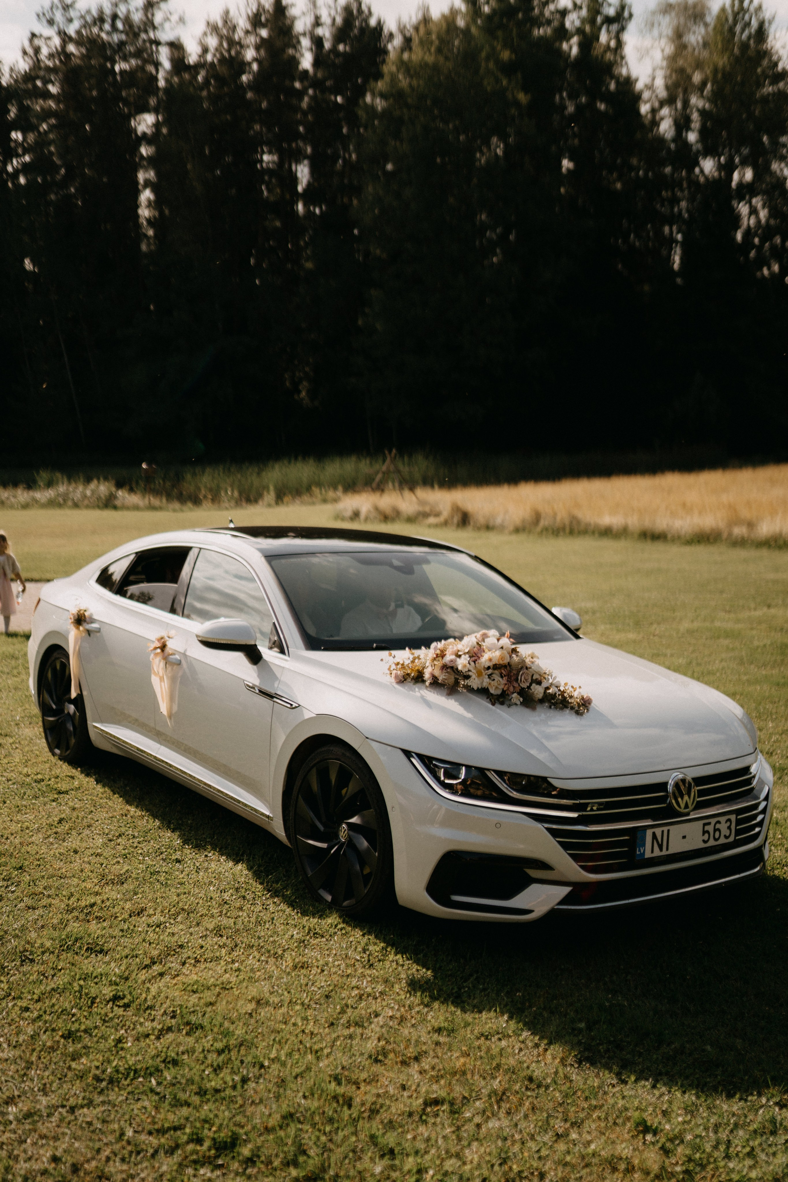 Auto dekors. Event design, decoration, floristry, gift, Irina Novika, Riga, Latvia