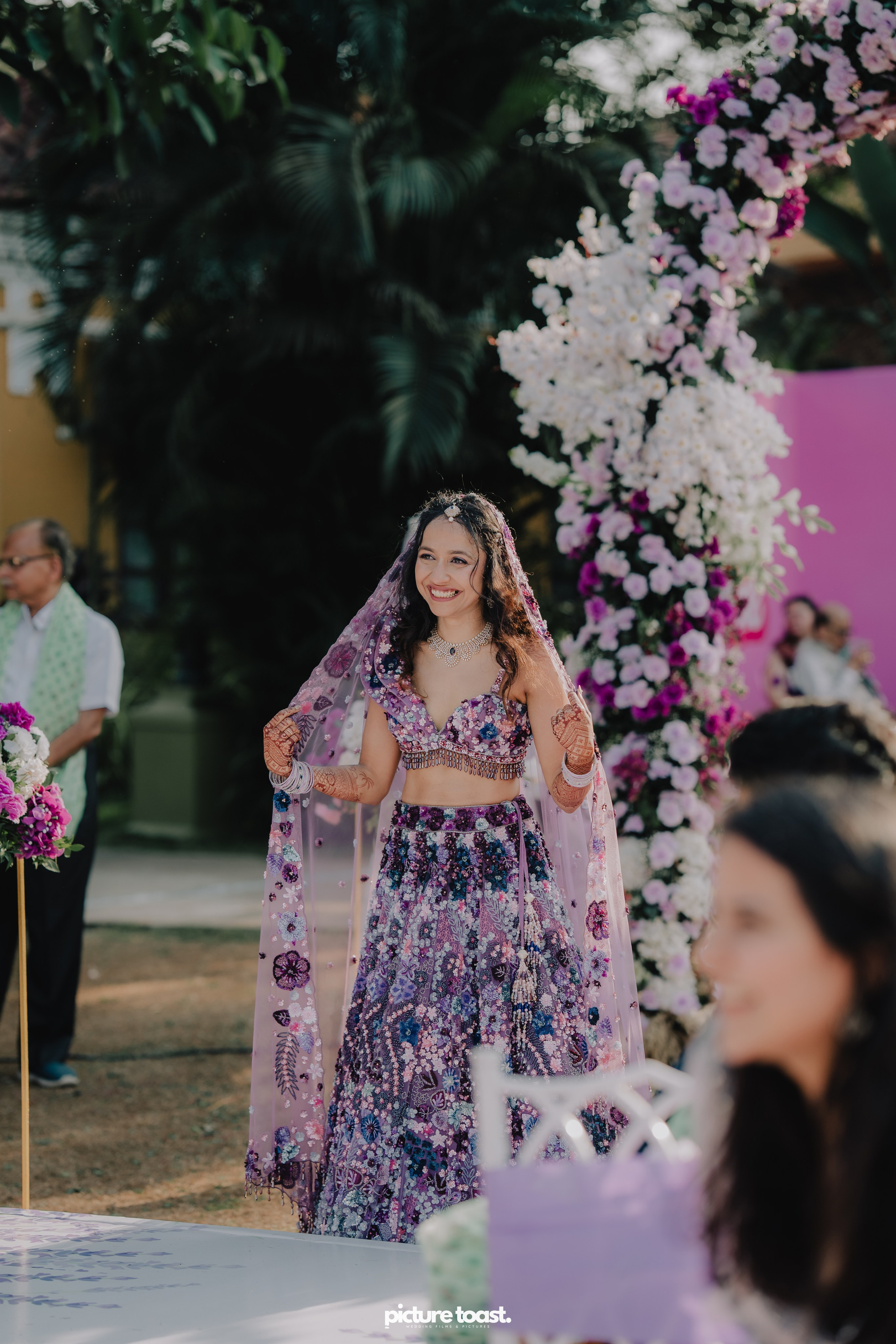 Varamala Ft. Barbie & Aneesh. Fine art Wedding Photographers in India & Canada