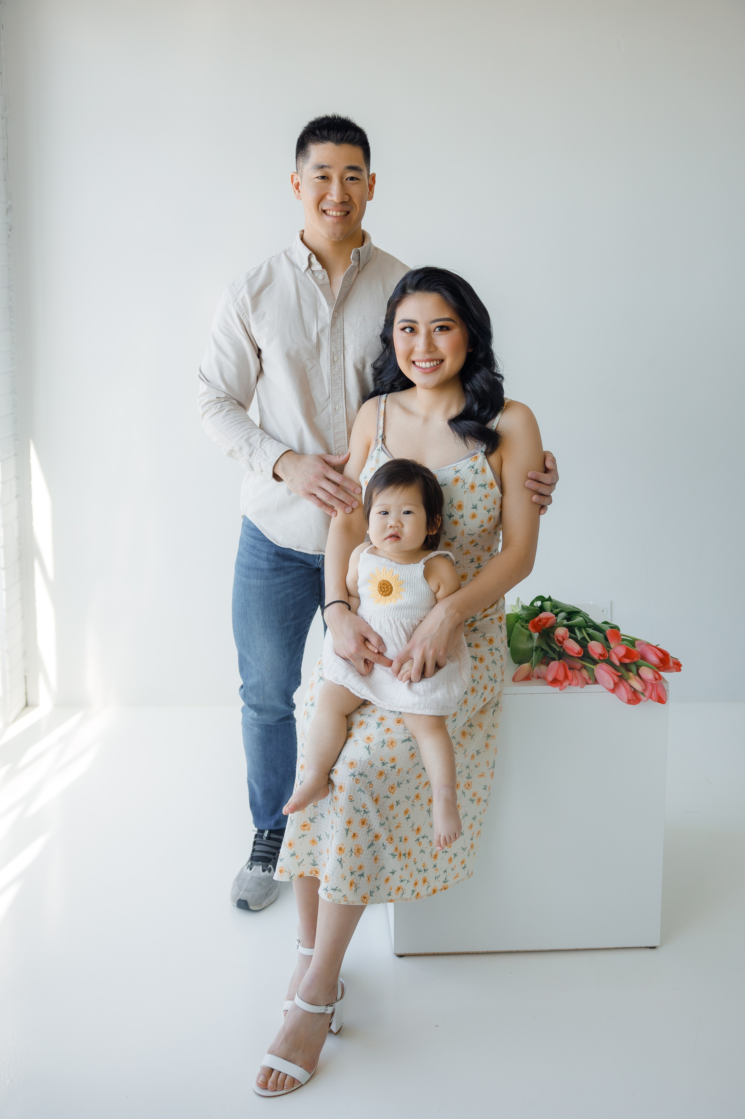 Nika’s family. Home