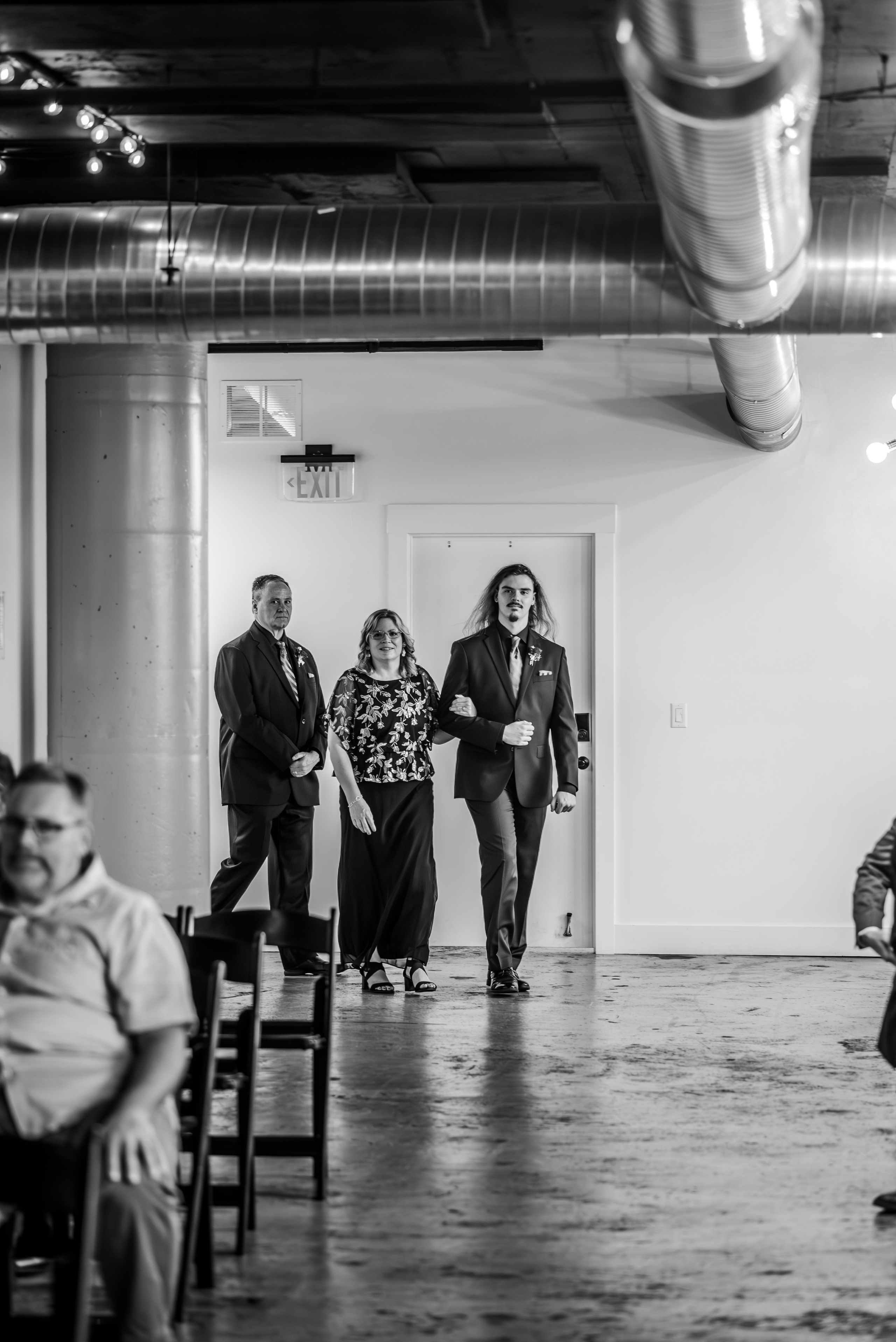 Bold & Dramatic Wedding at The Paper Mill on The Landing | Fort Wayne Wedding Photographer. Alexandria Danielle Photography | Fort Wayne & Indianapolis Wedding Photographer