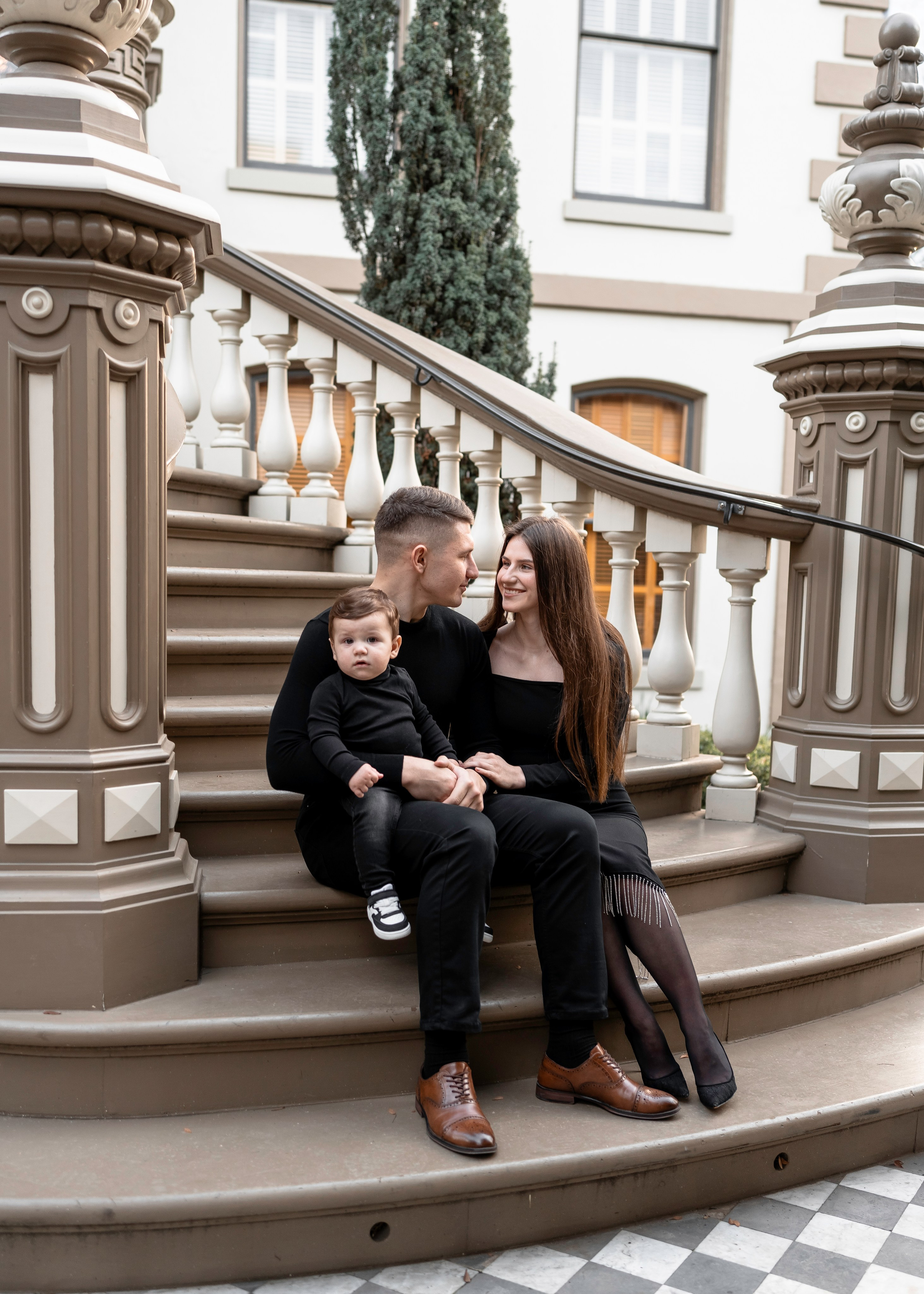 Artem, Nadia & Elisha. Family photographer in Sacramento | Sofia Pavenko