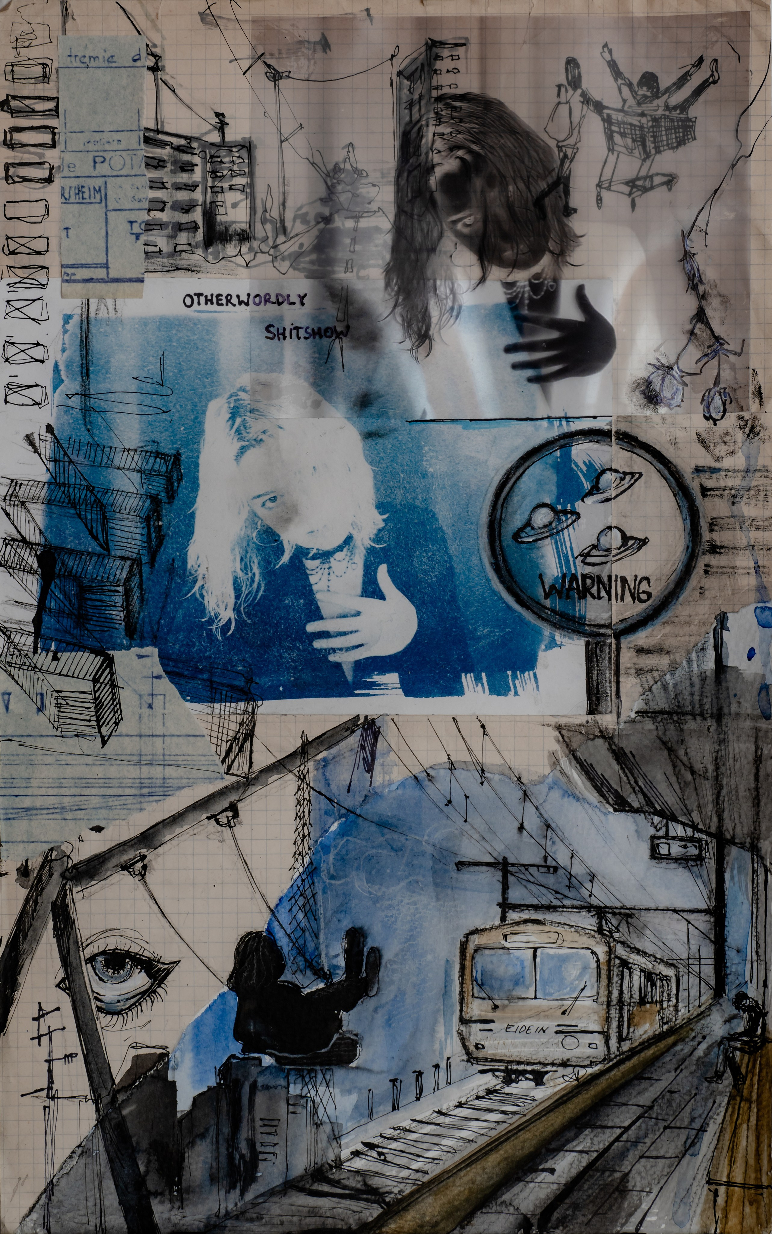 Abstraction. Angelina Sorokopud. Artist in Strasbourg