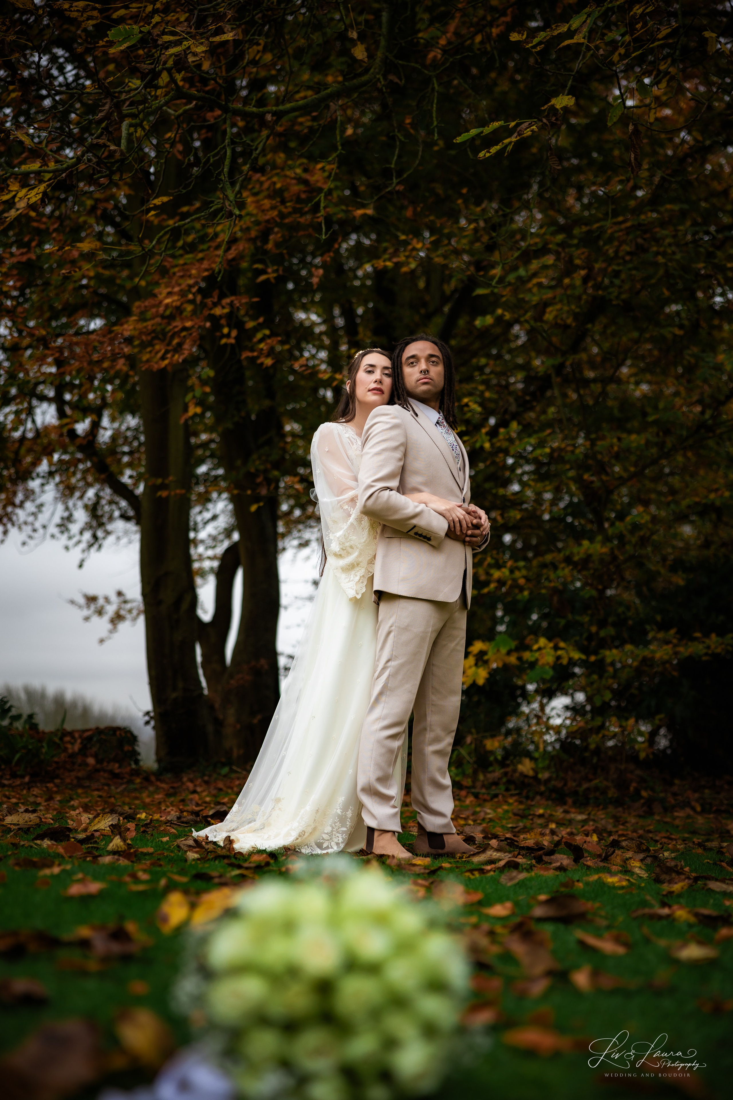 Roxxy and Joe. Wedding and boudoir photography by Liv and Laura