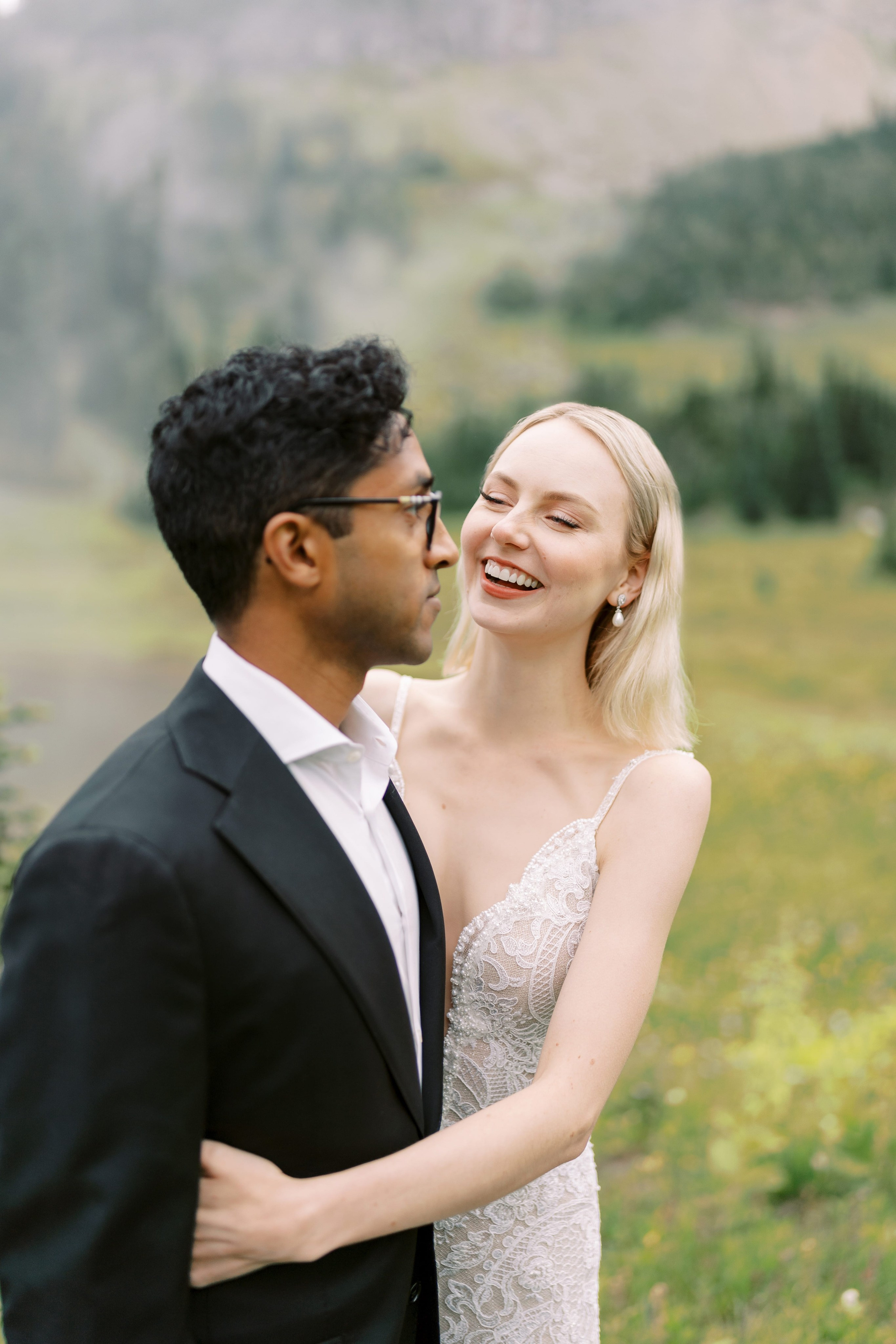 Rachel & Ryan Wedding photoshoot. August 2024. Little Tipsoo Lake, WA Day 2. EVAN ARISTOV WEDDING PHOTOGRAPHY — Seattle Wedding Photographer
