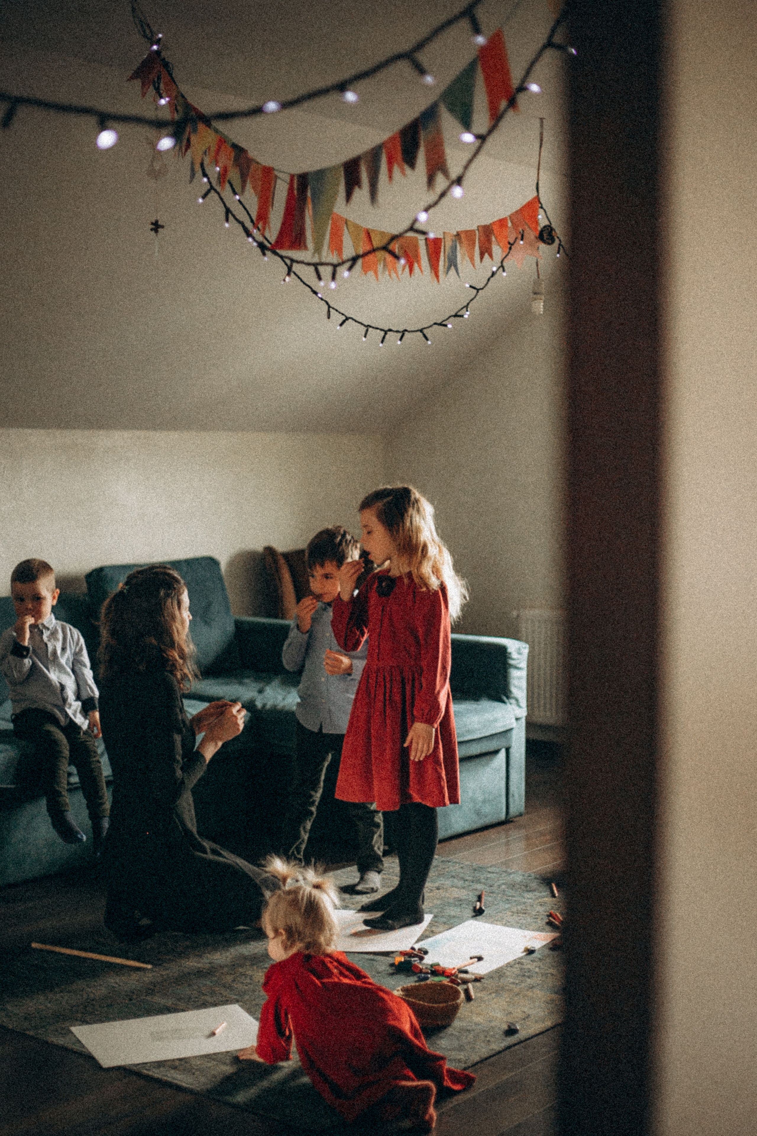 Когда мнго любви, много детей, много счастья