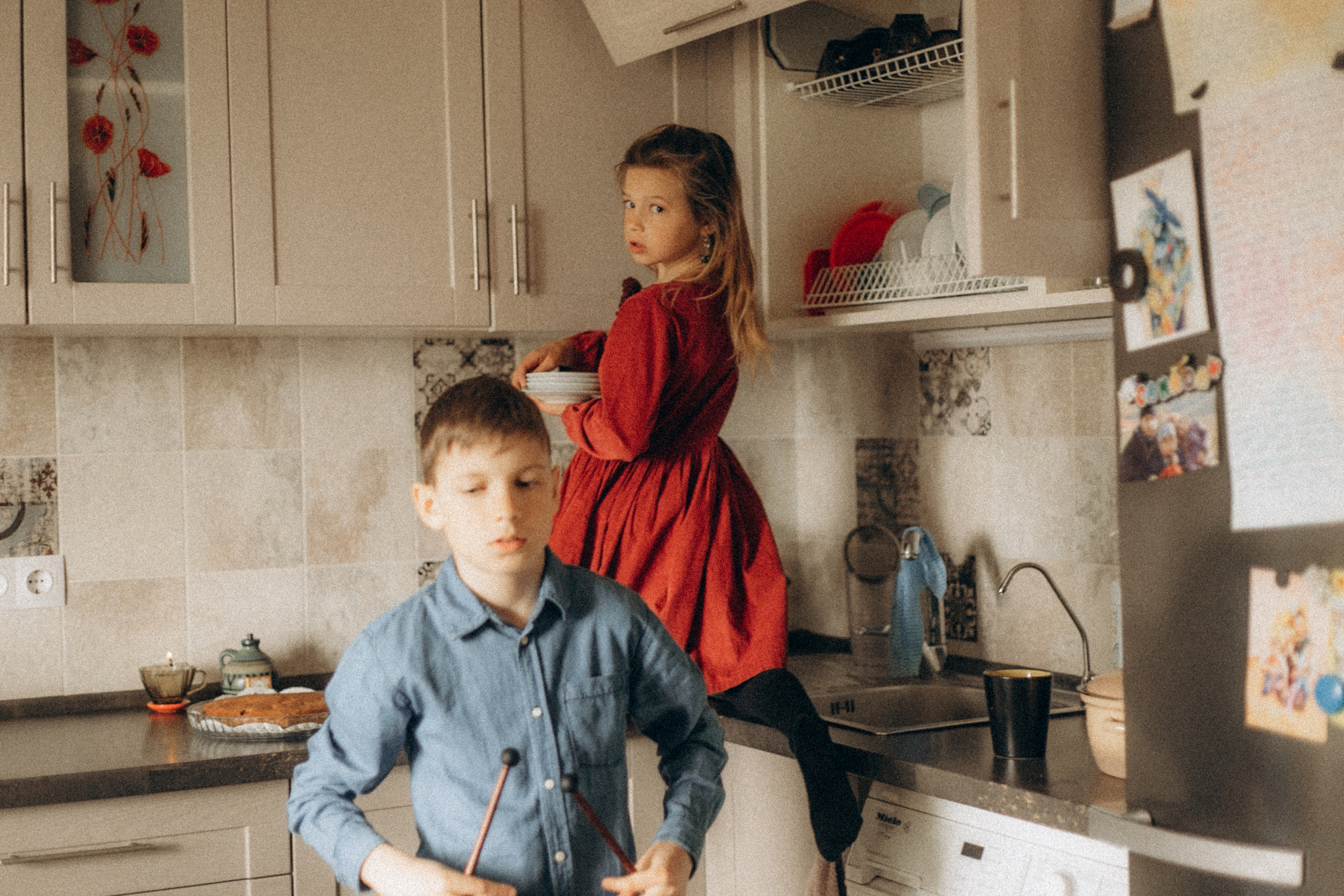 Когда мнго любви, много детей, много счастья