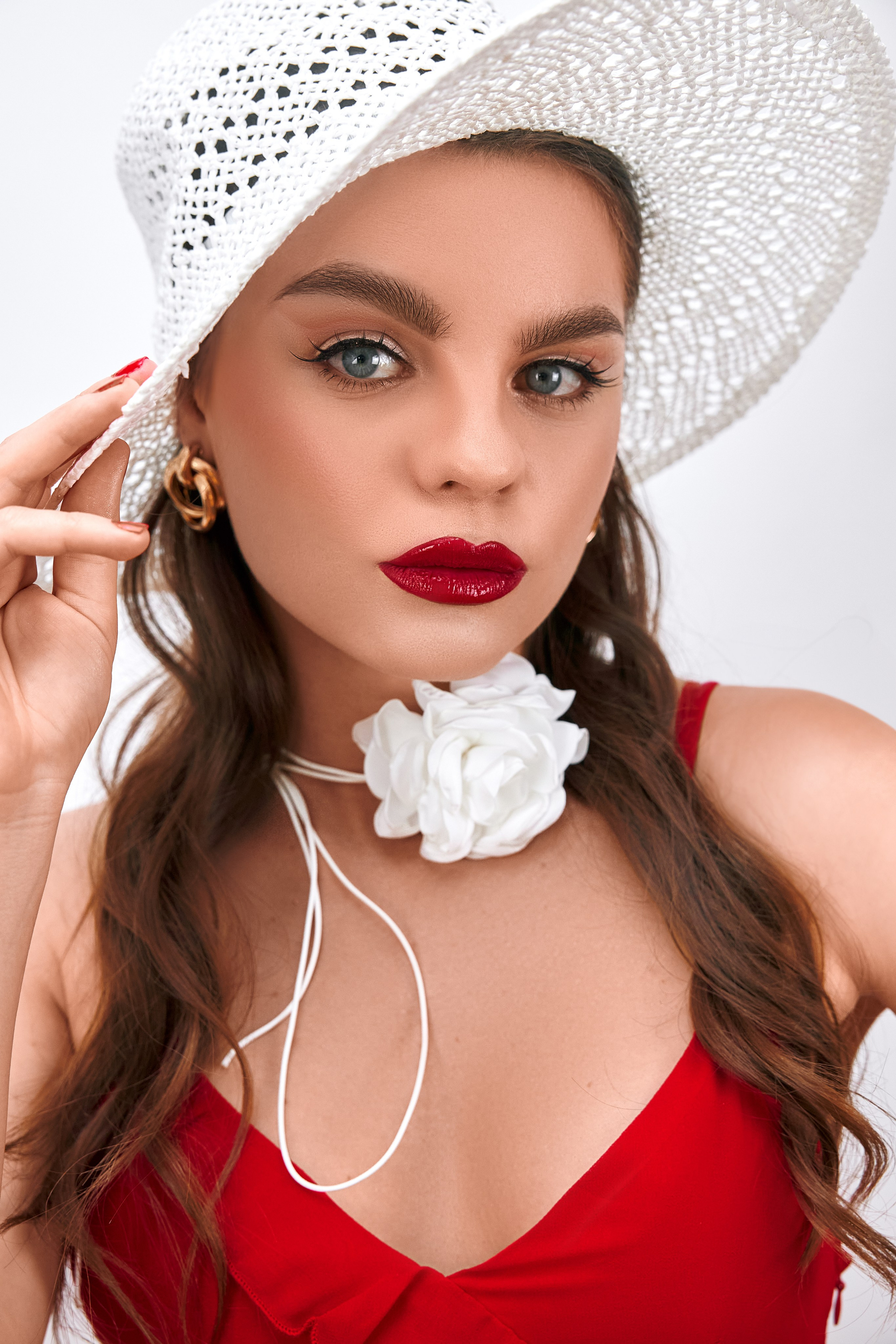 Studio-Shooting. Portraitfotografin Natalia Calcagnile