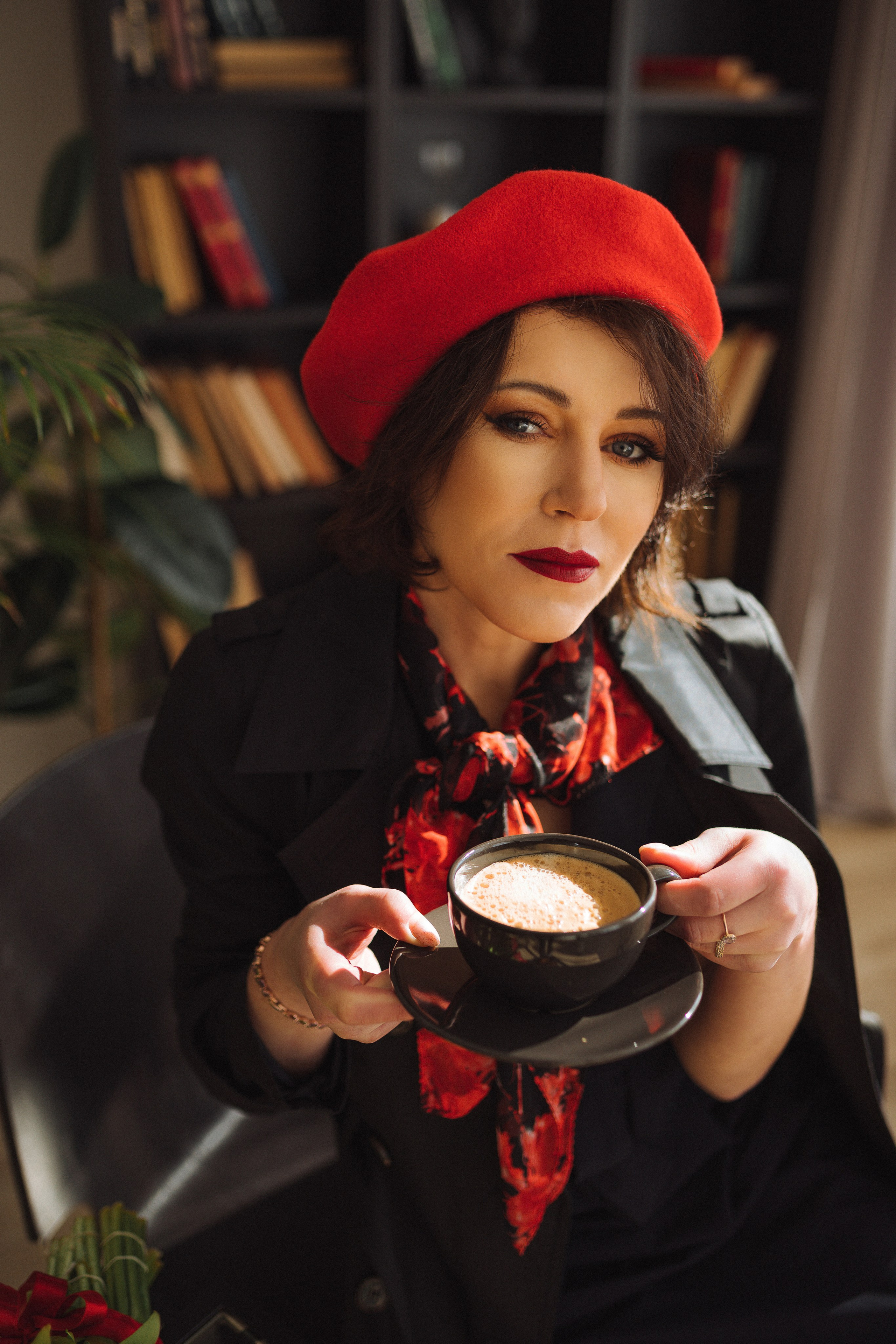 Individuālā sarkanos toņos. Fotogrāfs Rīgā — Katerina Gordik