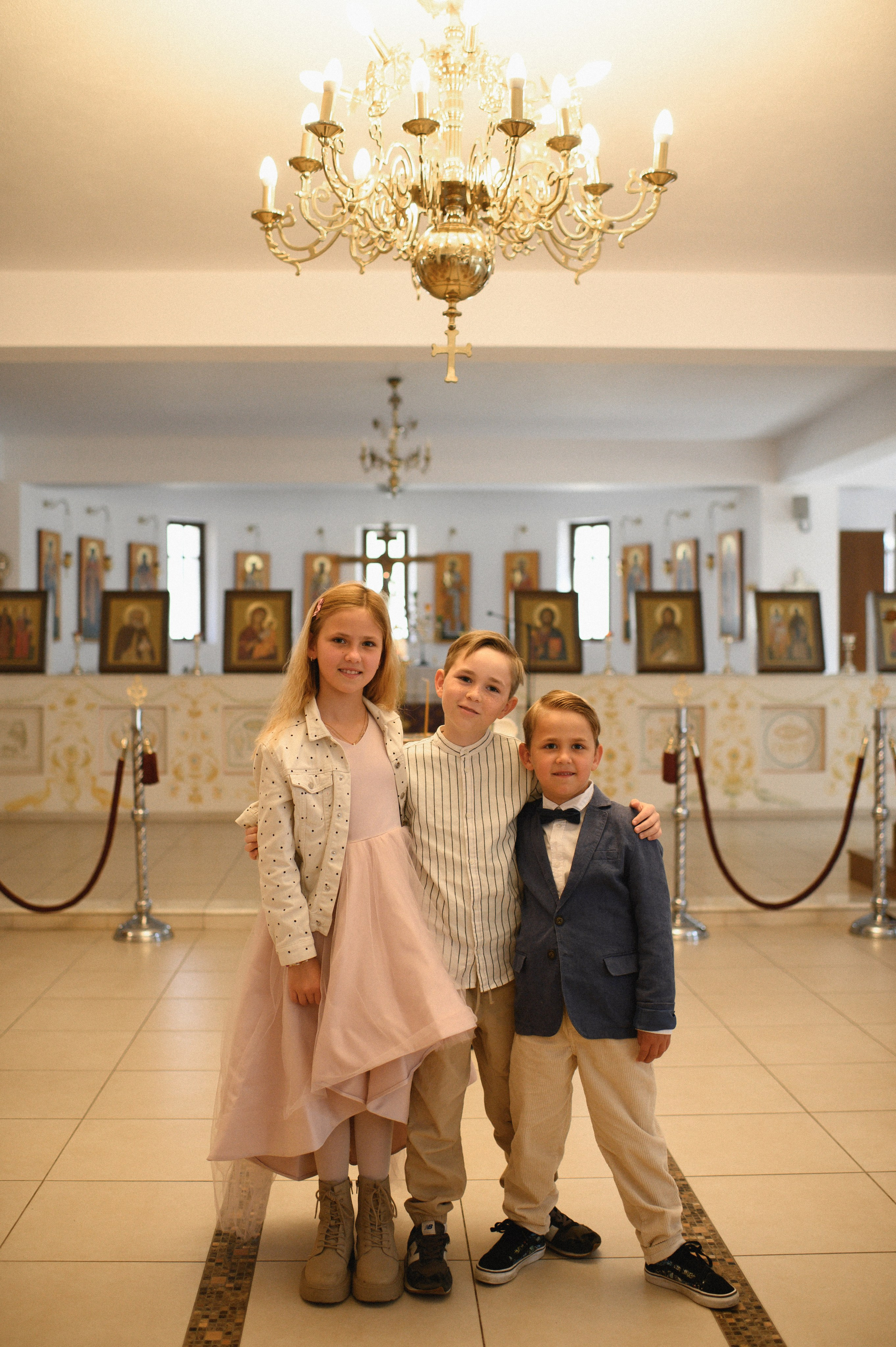 Baptism Mihail. Family, children, portrait, and event photography in Thessaloniki