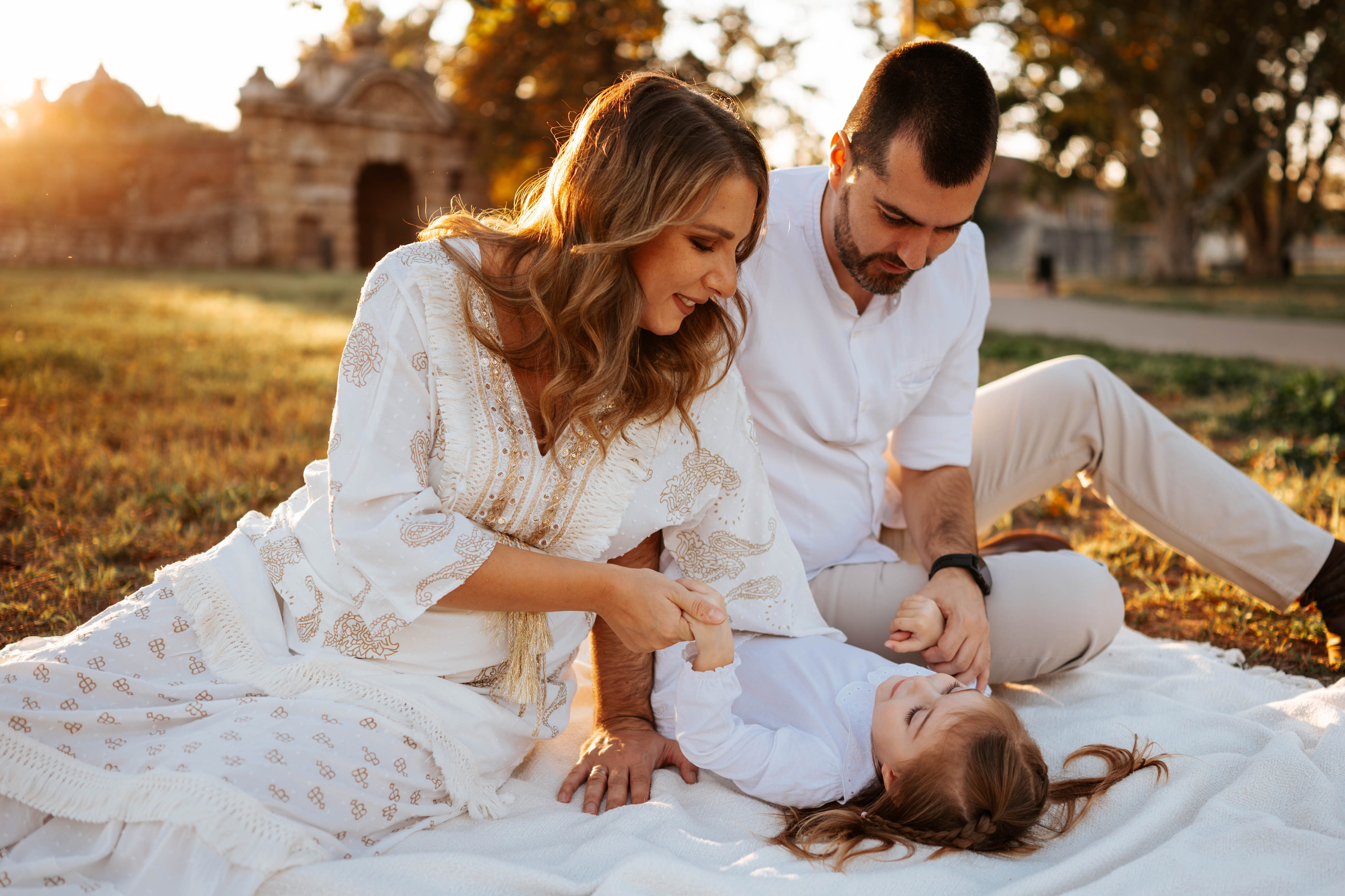 Marija, Ivan i Dunja - porodično fotografisanje. Dečiji i porodični fotograf