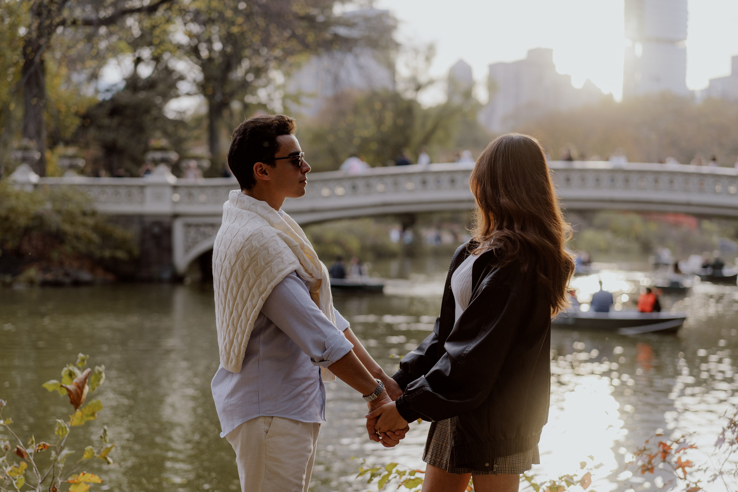 Central Park Proposal Photography NYC | Capture Your Special Moment. Videographer and photographer in New York // MAKAROV.VIDEO