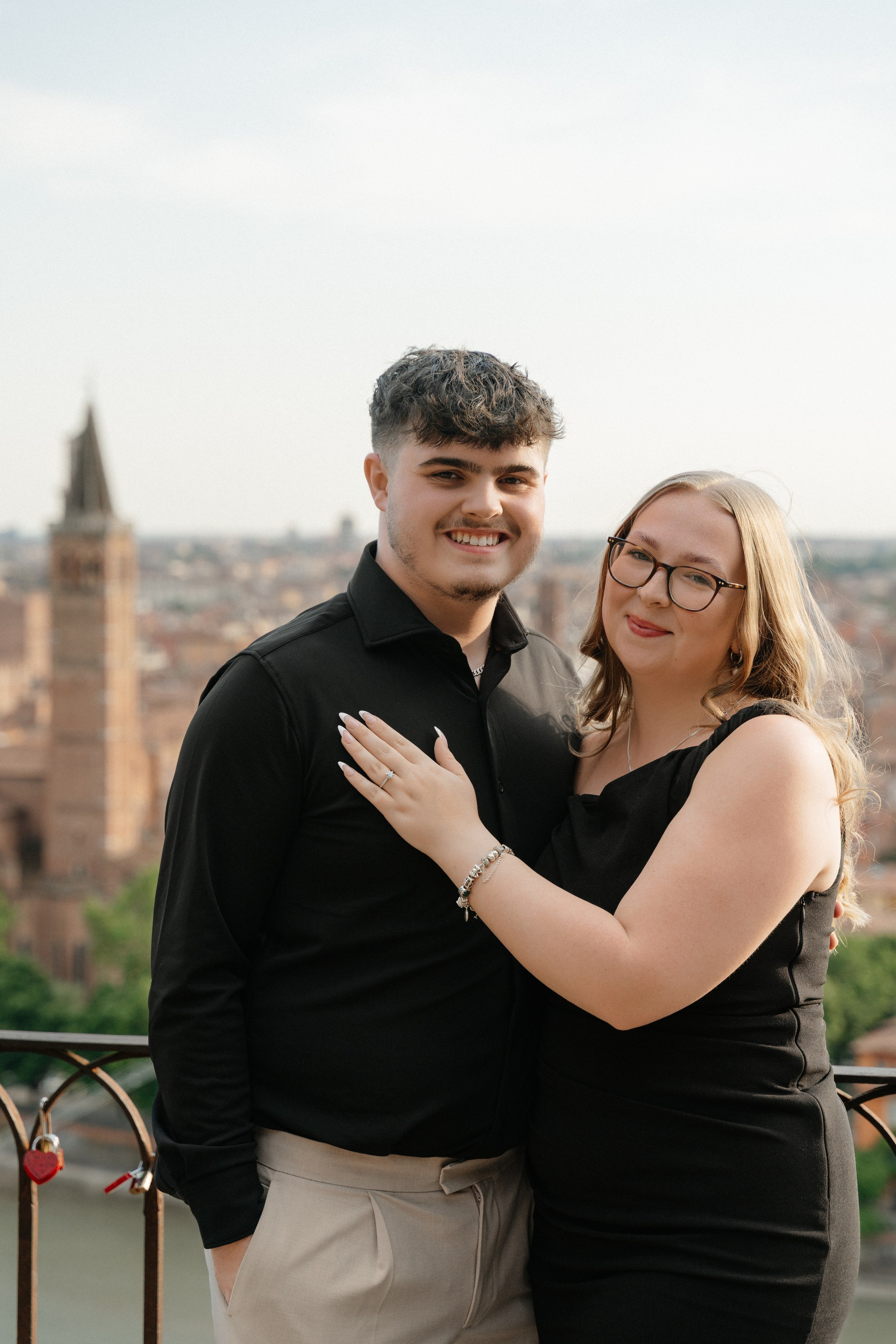 A & A (Castel San Pietro, Verona, Italy). Marriage Proposal Photographer in Verona, Lake Garda and Dolomites| Diana Fedrigo