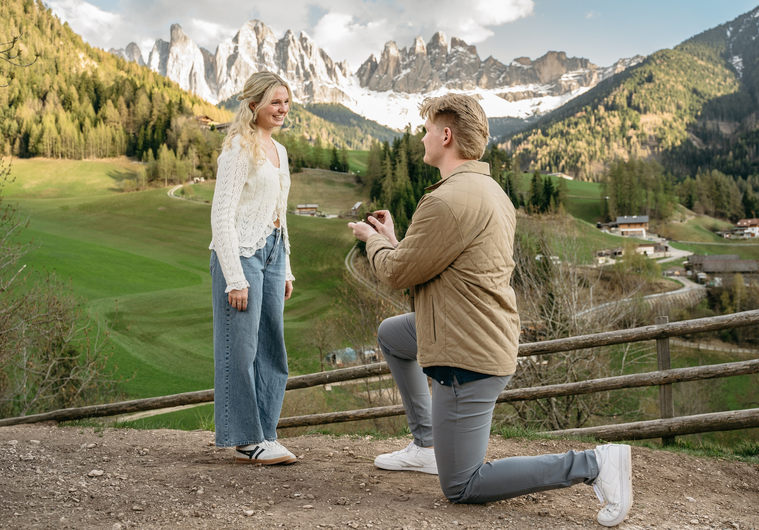 T & S (Dolomites, Italy). Marriage Proposal Photographer in Verona & Lake Garda | Diana Fedrigo