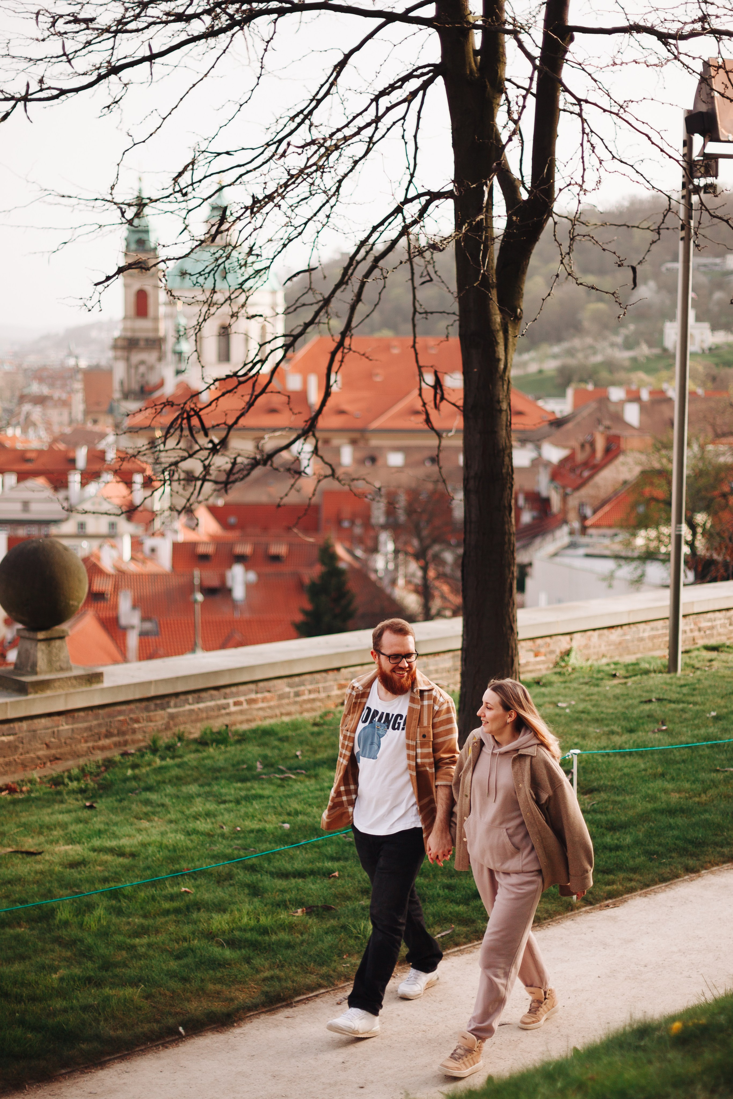 Irina & Boris. Photographer in Prague for tourists