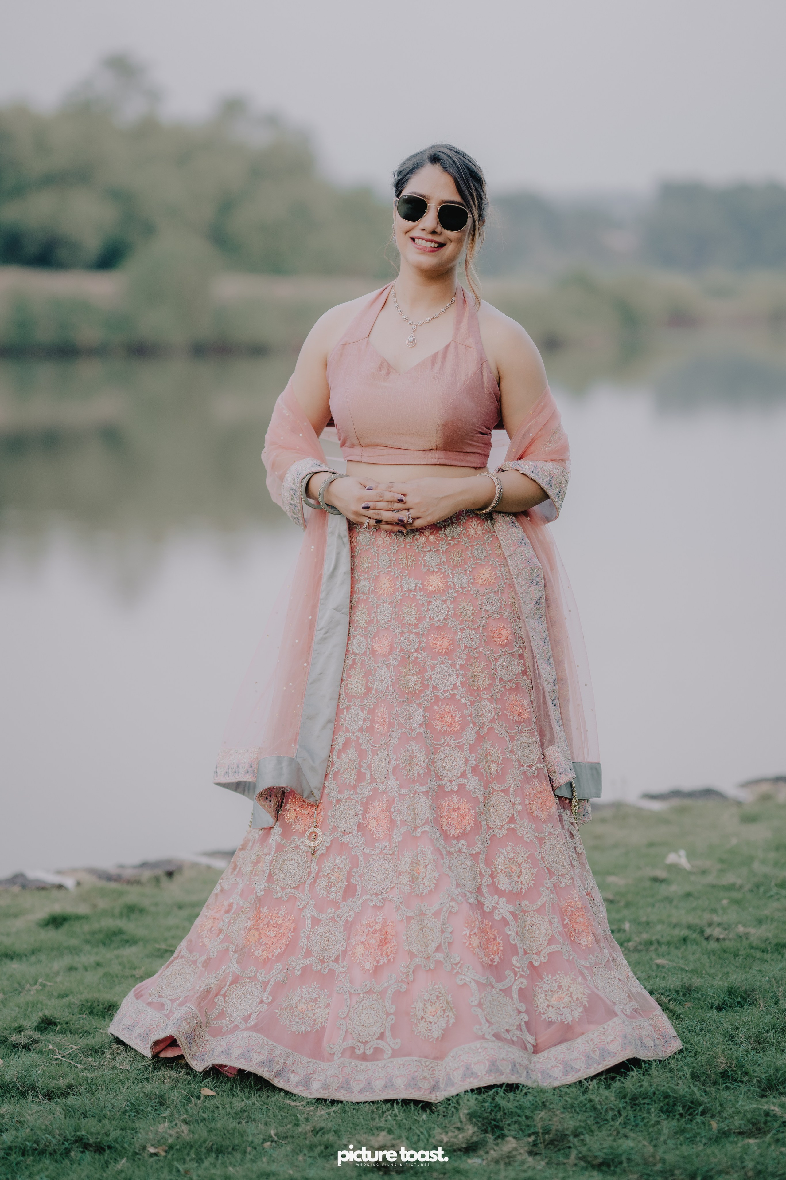 Varamala Ft. Barbie & Aneesh. Fine art Wedding Photographers in India & Canada