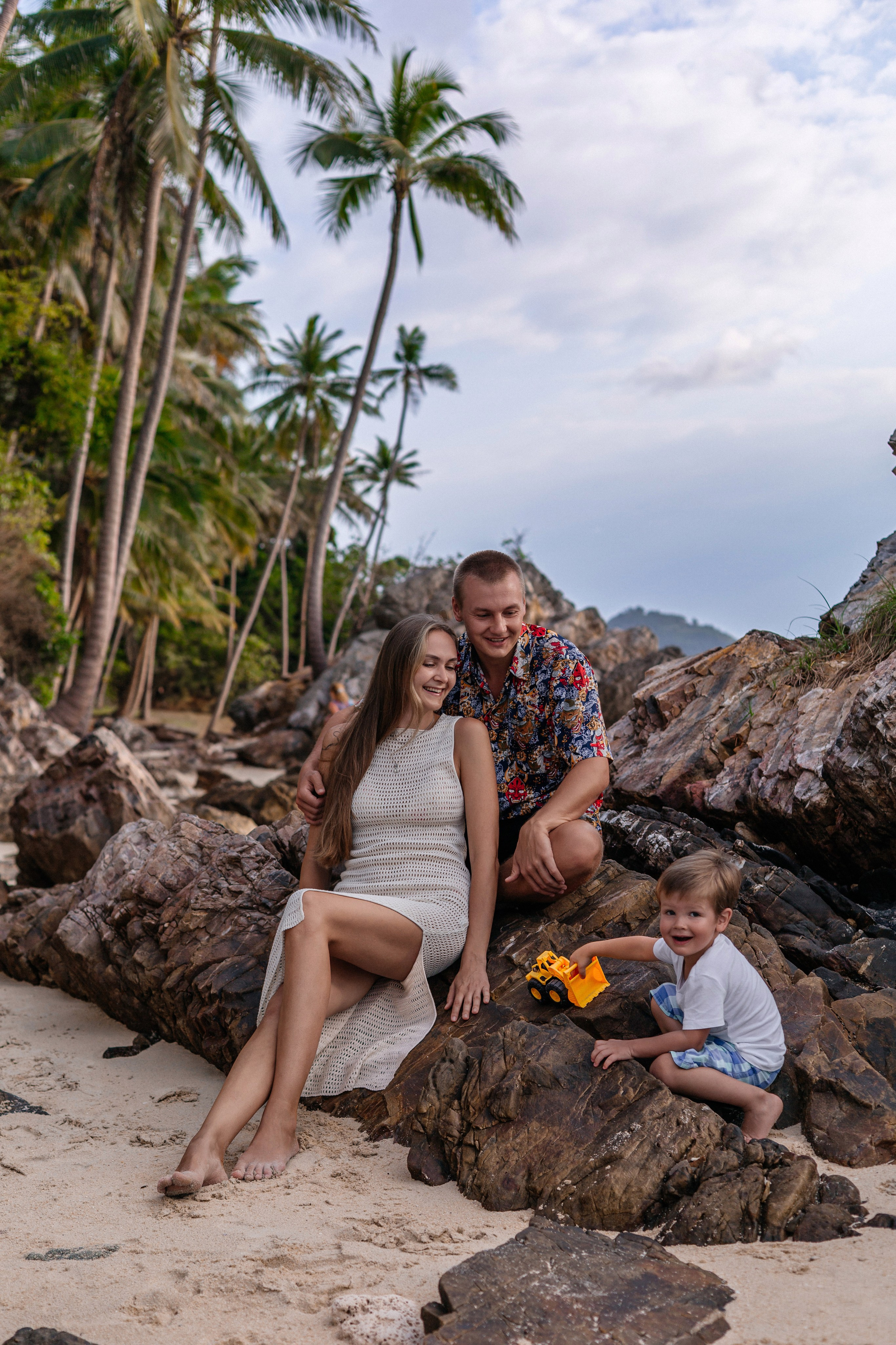 Family -Taling Ngam beach 01.03.2025. Фотограф на Самуи — Фотосессия на Самуи — Фотограф Ксения Шумейко