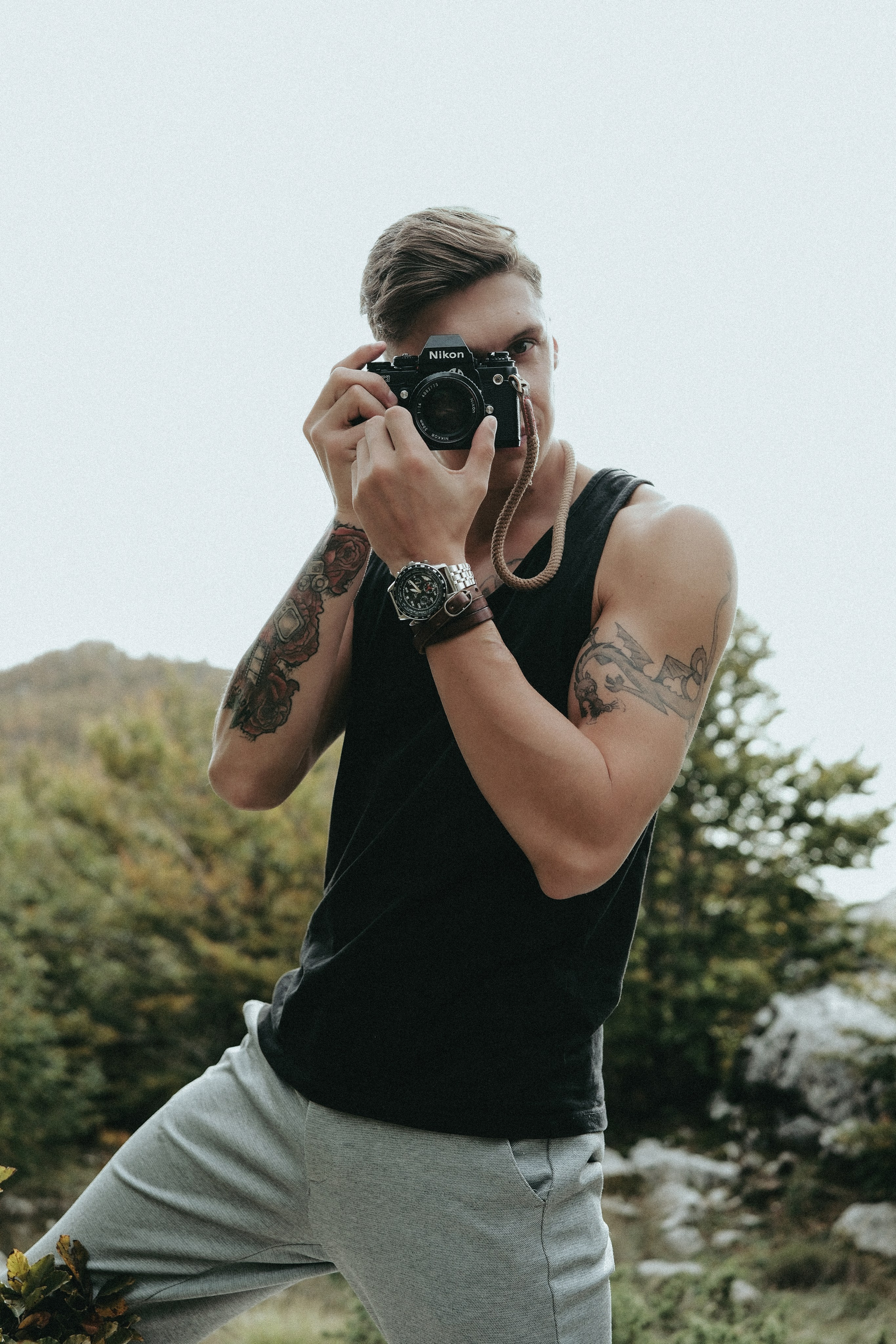 Nikita lost in the forest. Creative photographer in Madrid Anna Dvorianskaia