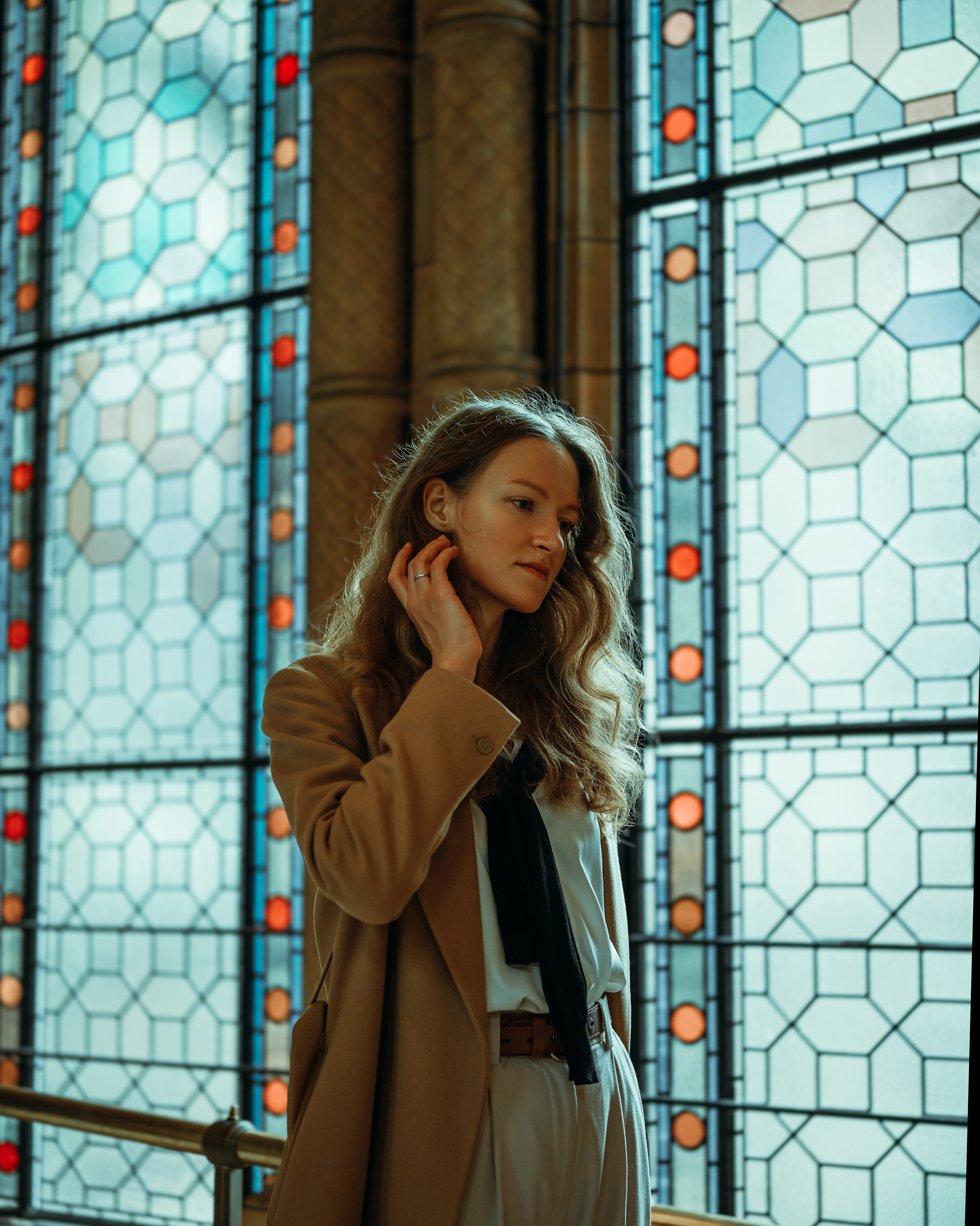 Natural History Museum photoshoot in Dark Academia style. Moth & Moss Photography