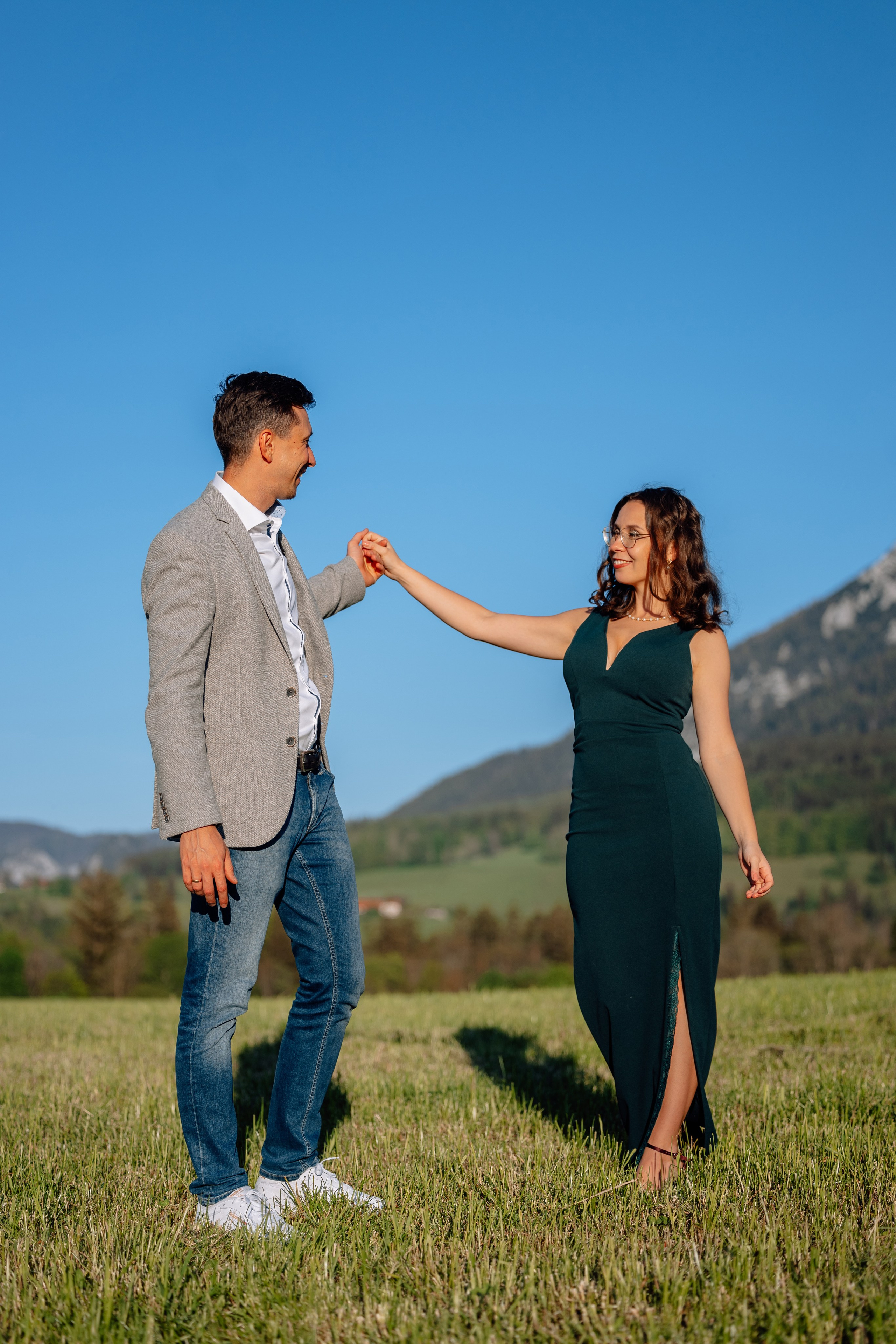 In der Nähe der Berge (bei Ruhpolding). Hochzeitsfotograf München Taufe Familienfotograf Tanja Mauke