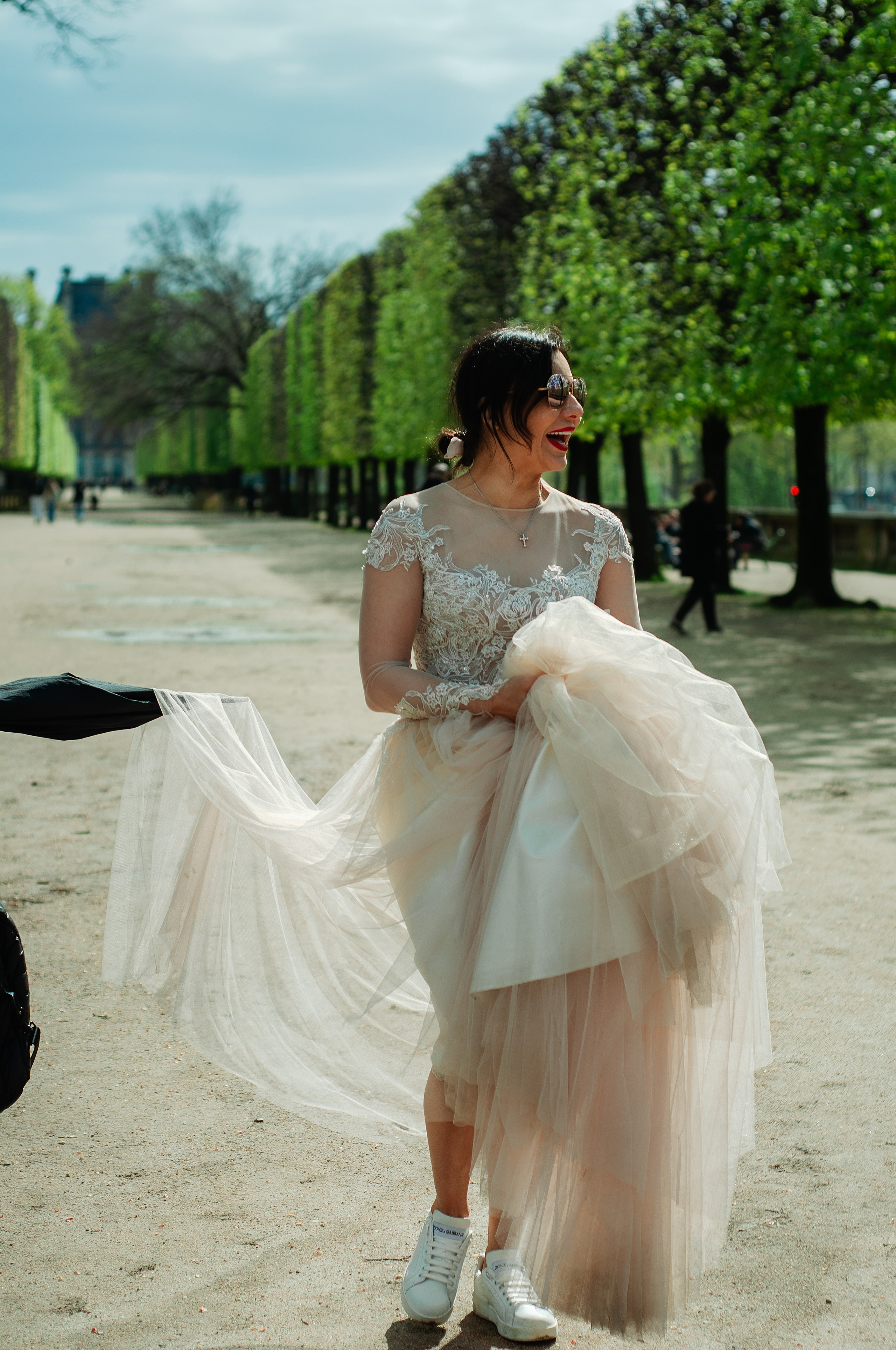 Wedding anniversary photoshoot. Paris photographer — Polina Osipova