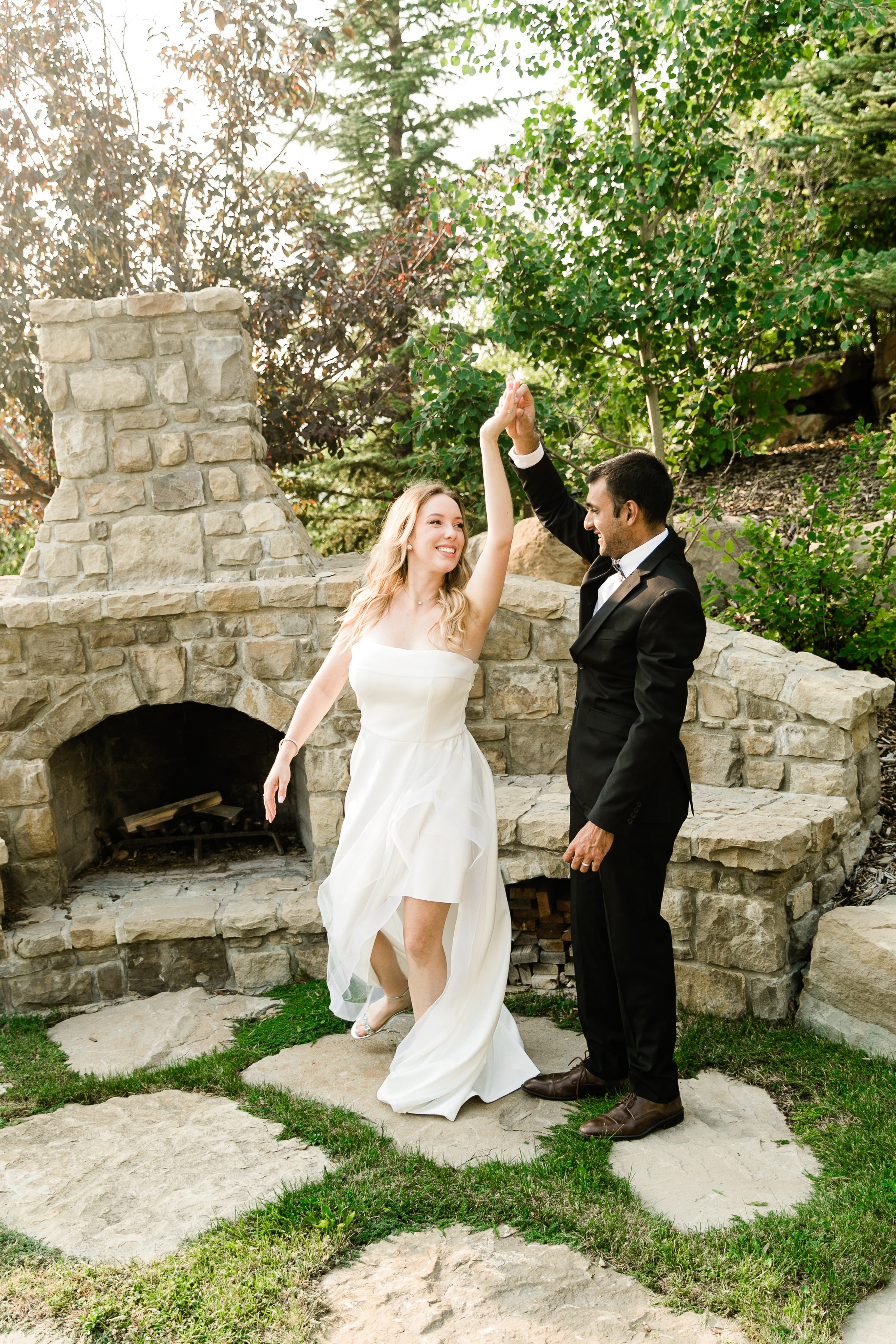 Assif & Vanessa Backyard Wedding. Ching Li Photography