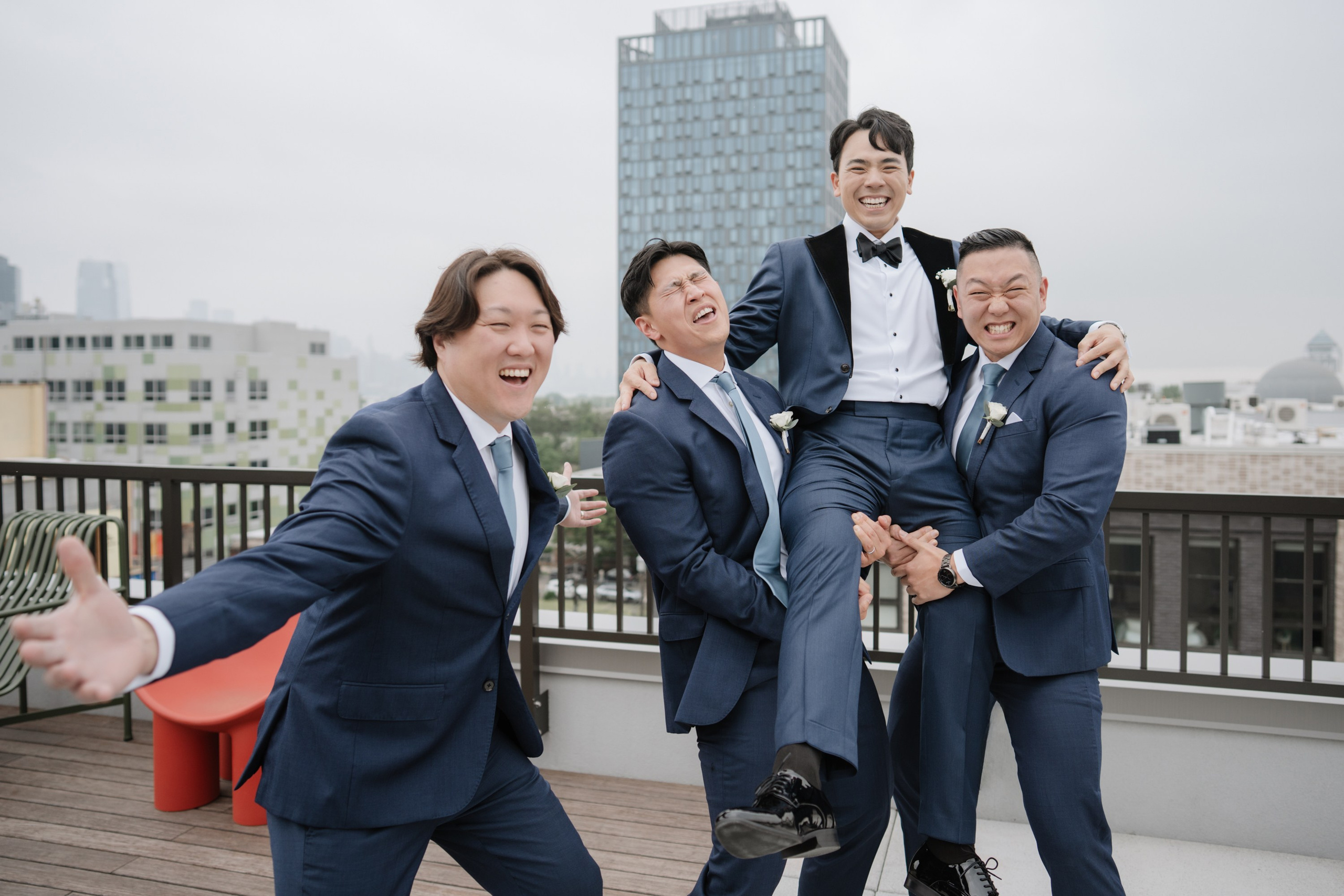 Asian-style wedding. Portrait and wedding photographer in New York