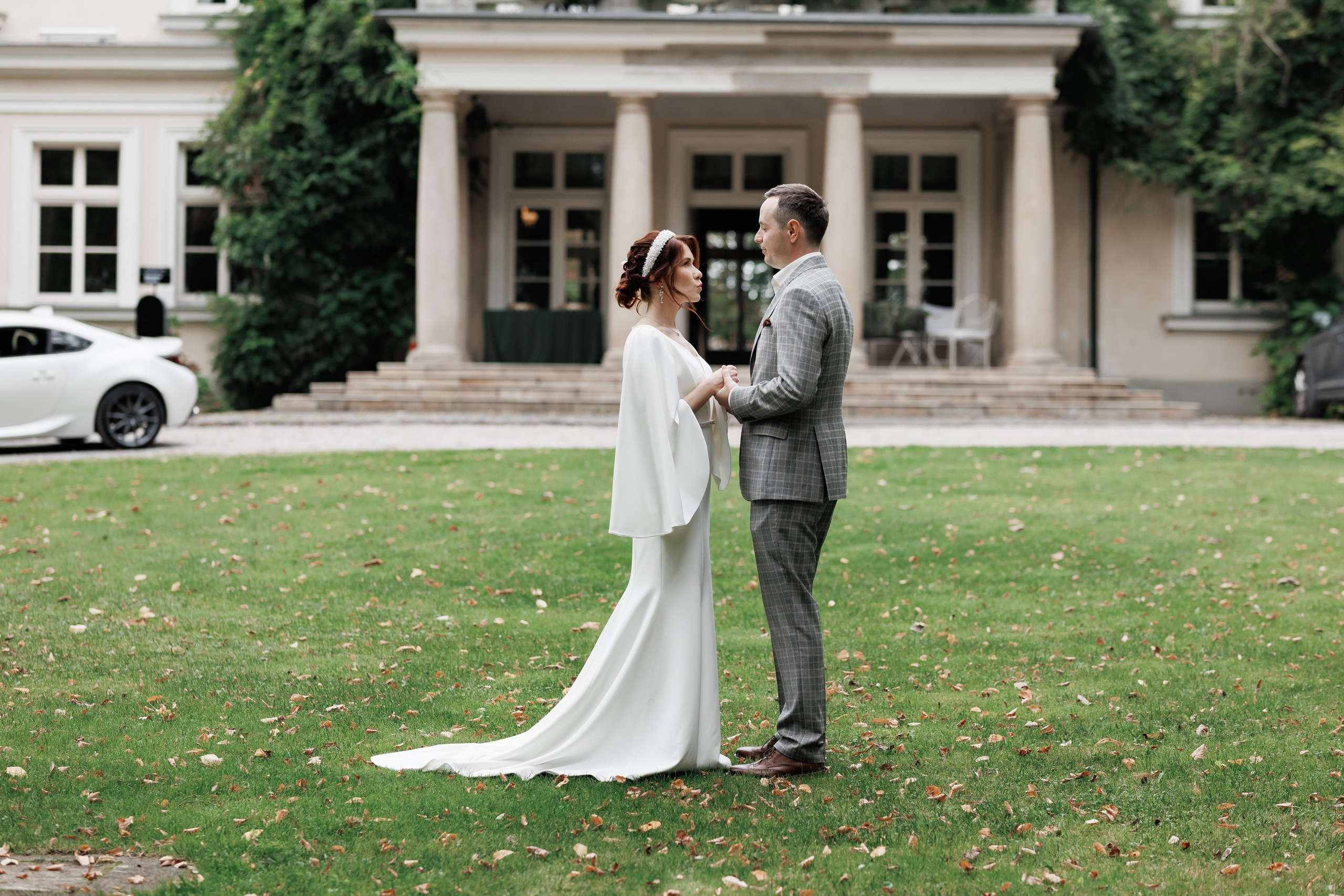 Maria & Serhiy. Dwor Sierakow. 25.09.2024. Fotograf ślubny i rodzinny w Krakowie Yana Klymova