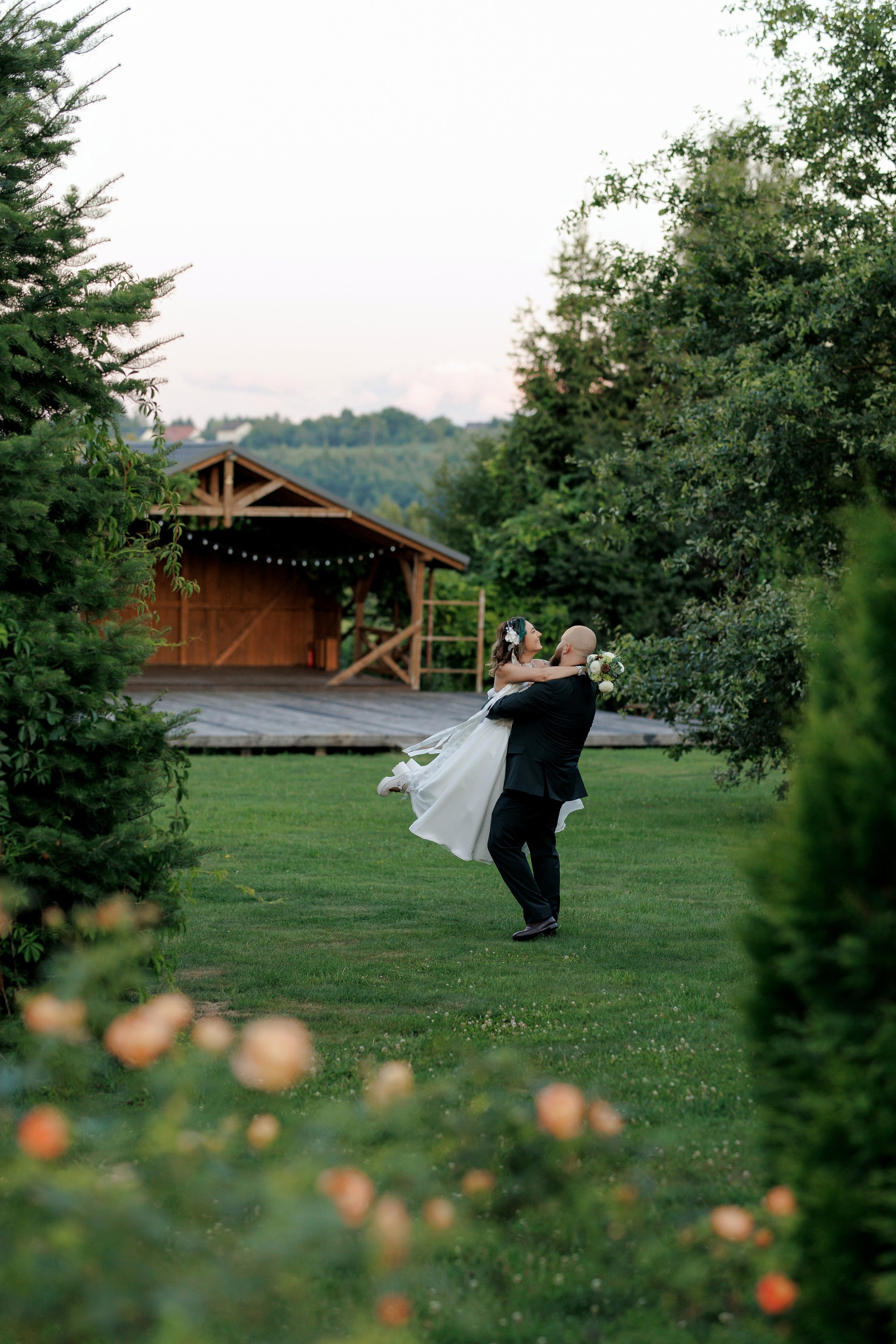 Janina & Wladek. Dworzyszcze Wola. 23.07.2025. Fotograf ślubny i rodzinny w Krakowie Yana Klymova