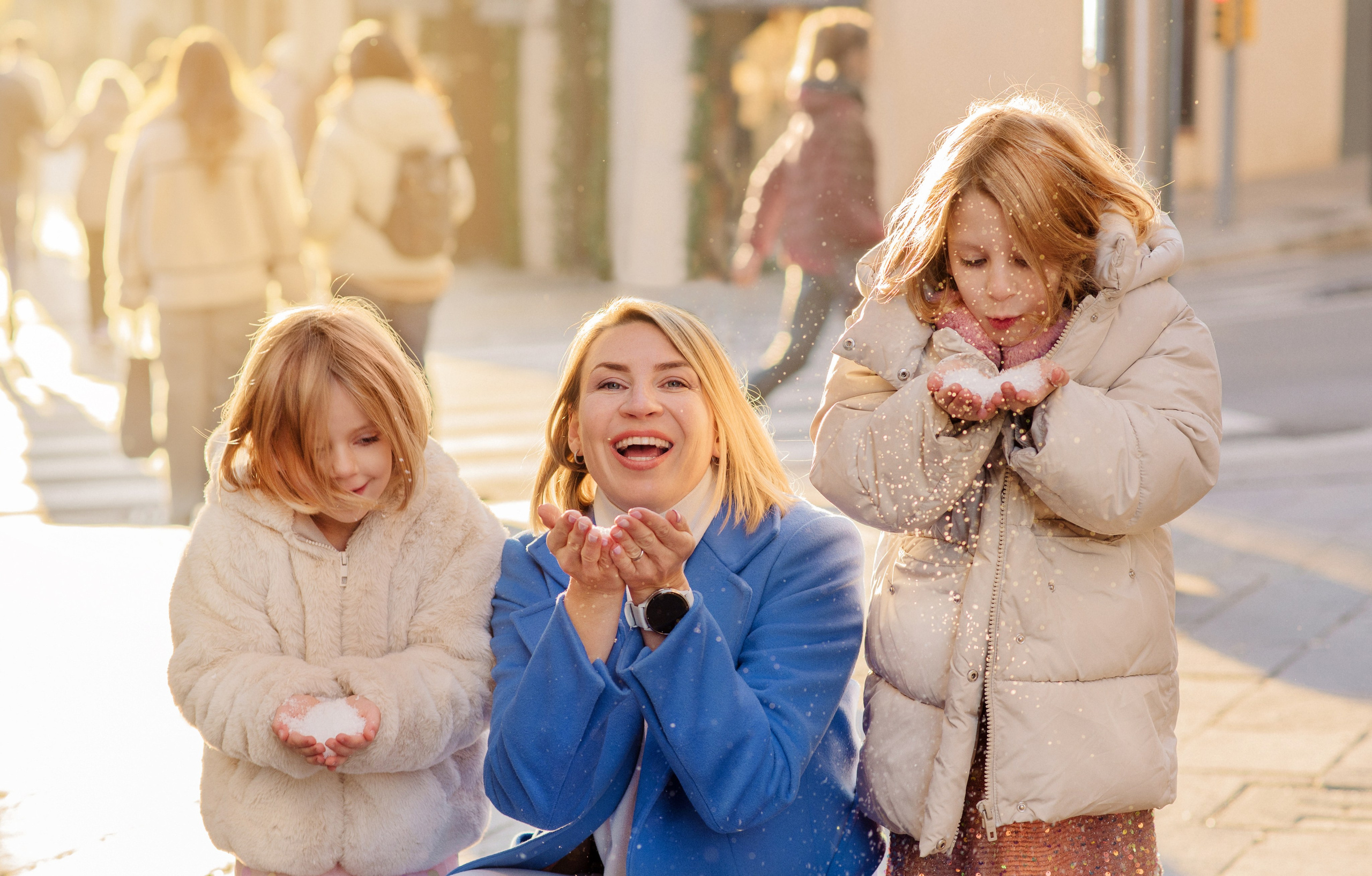 New Year's walk in the suburbs of Barcelona. Www.iastakhova.com