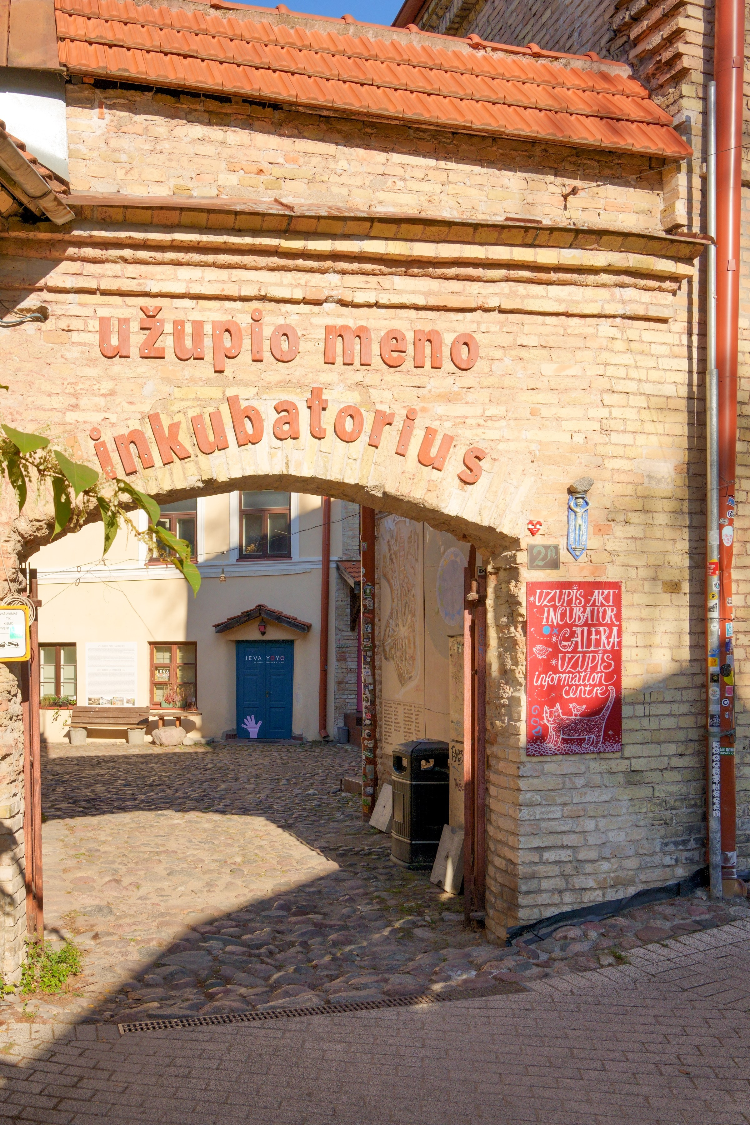 Užupio g.2. Elina Sapiega fotografė Vilniuje