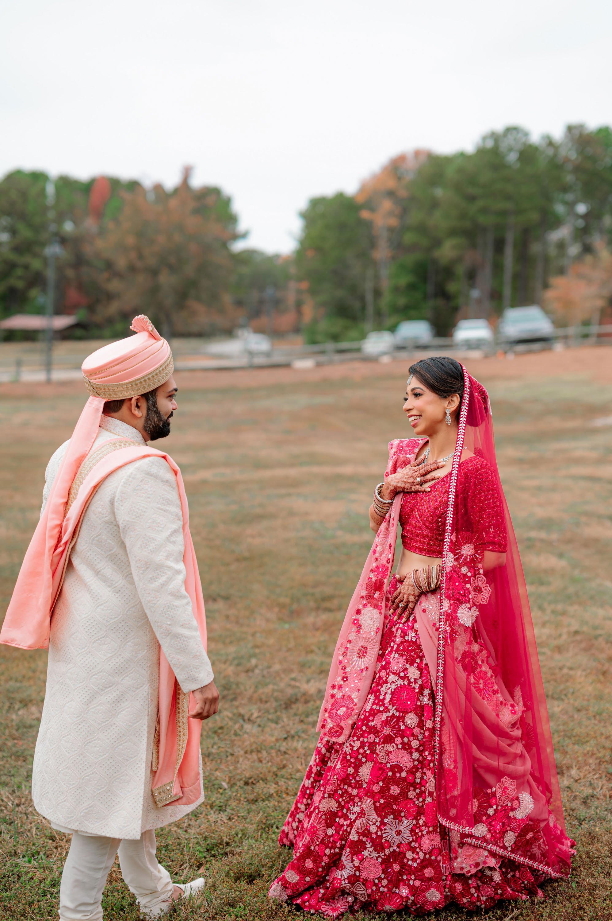 Amar and Divya. North Carolina