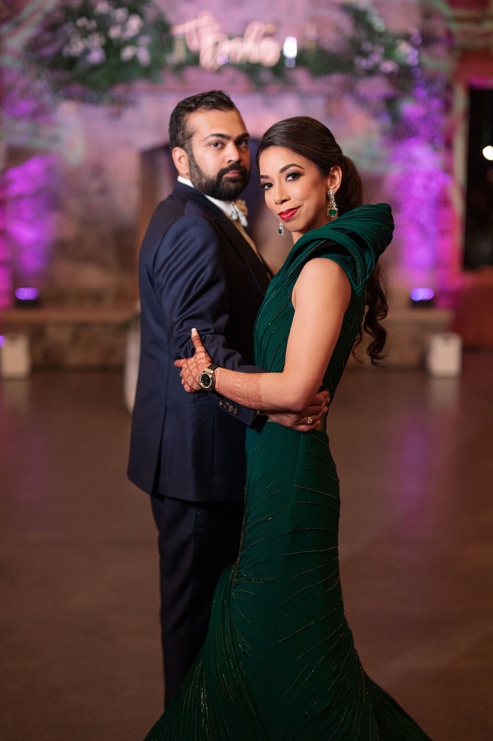 Amar and Divya. North Carolina